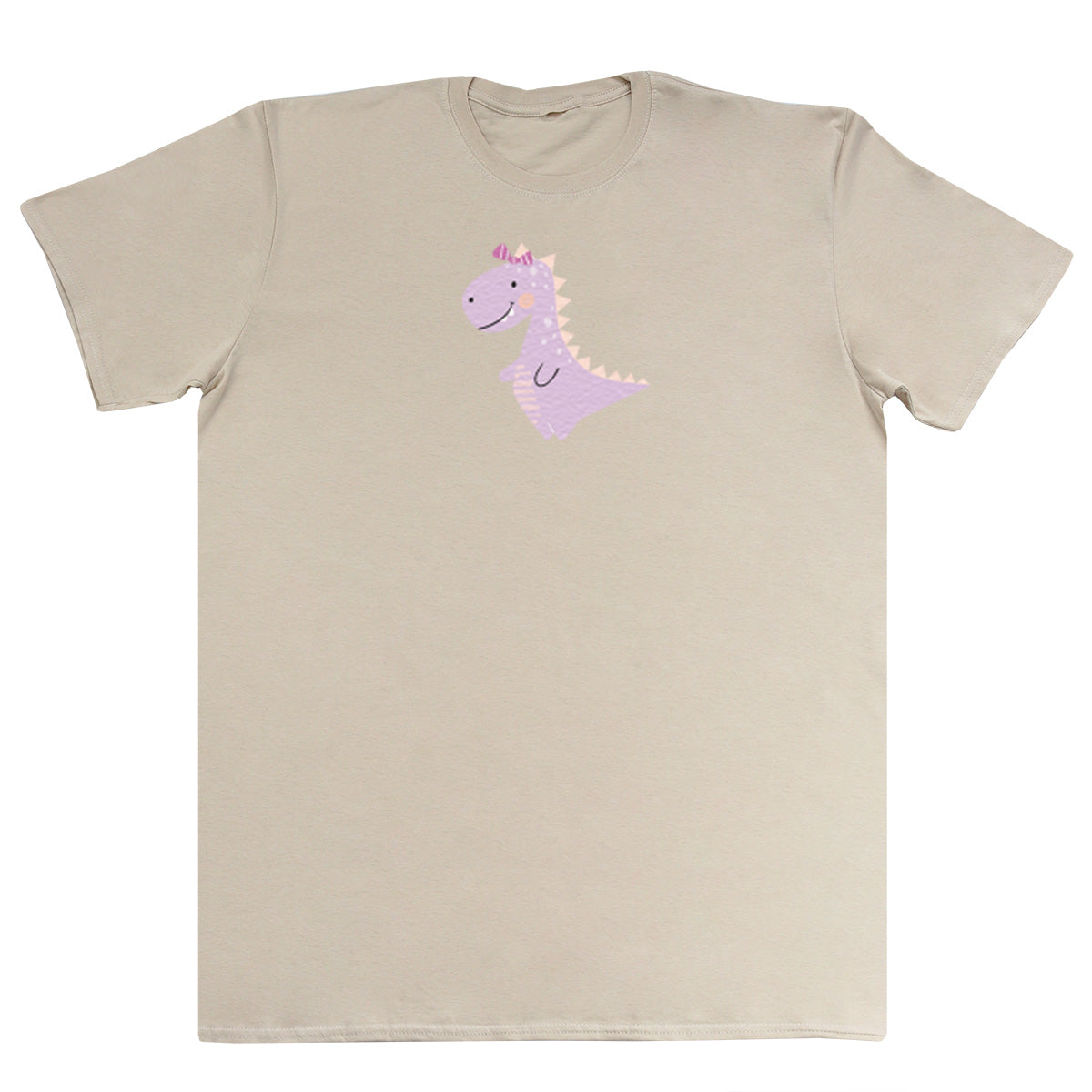 Pink Dino - Kids Oversized Comfy T-Shirt