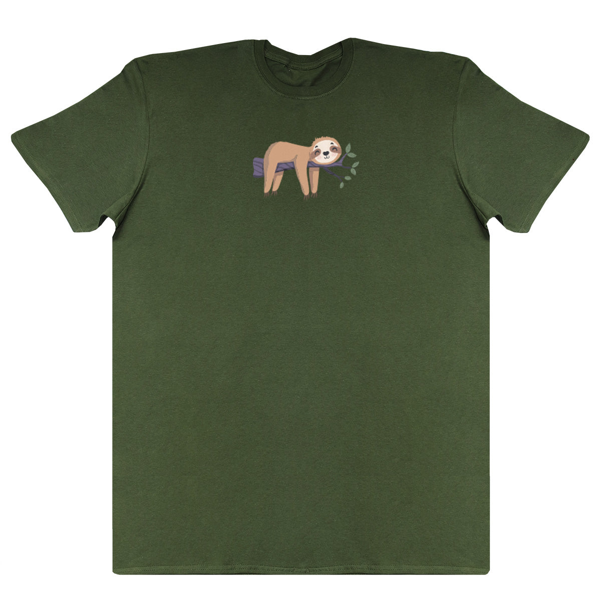 Sleeping Sloth - Kids Oversized Comfy T-Shirt