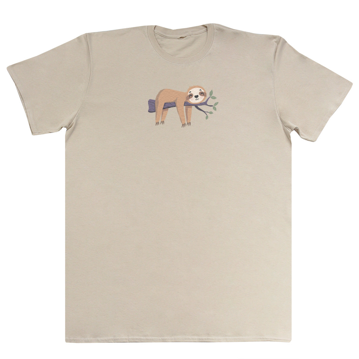 Sleeping Sloth - Kids Oversized Comfy T-Shirt