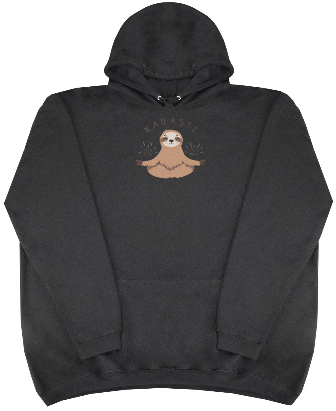 Namaste Sloth - New Style - Oversized Comfy Hoody