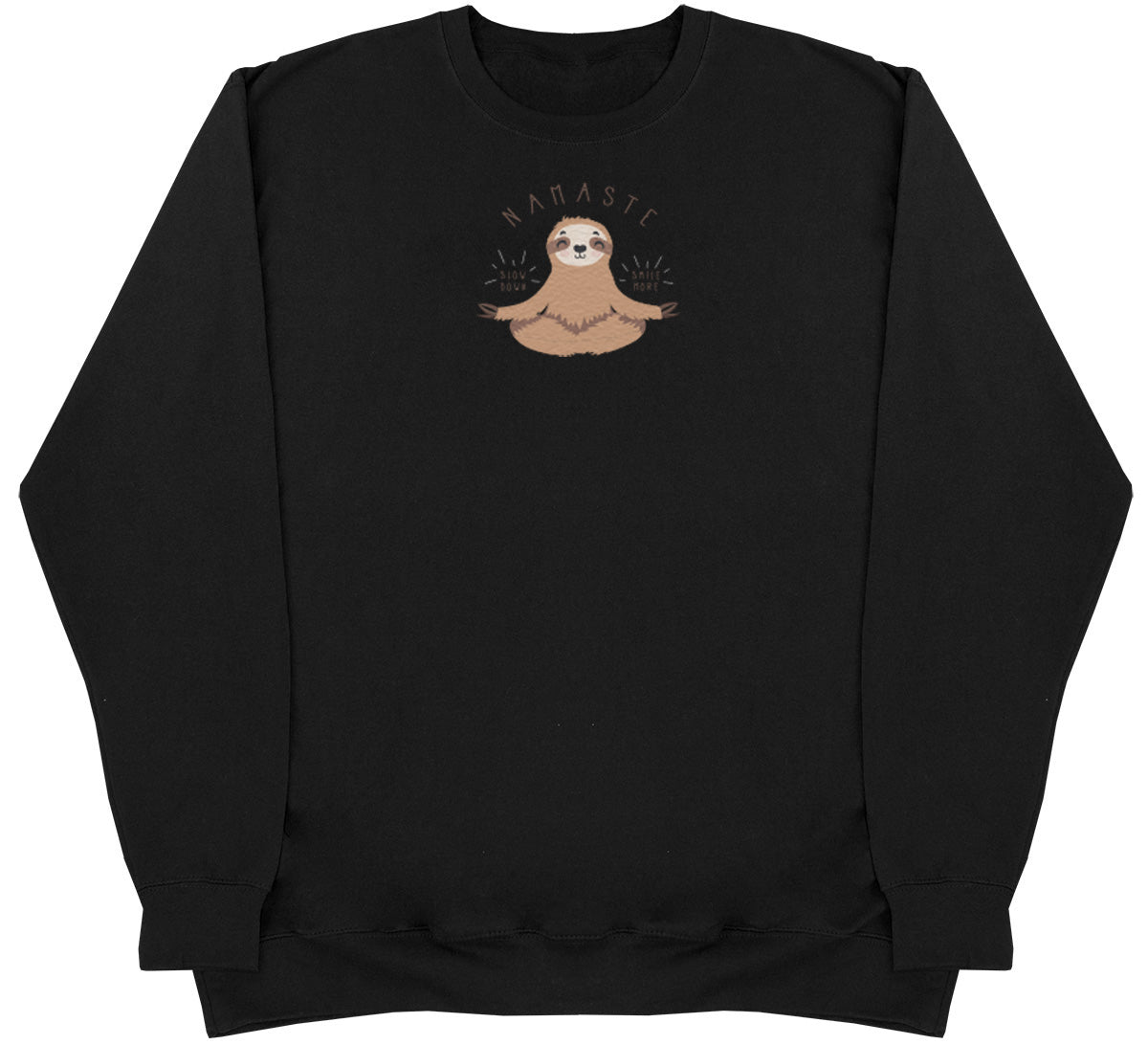 Namaste Sloth - Kids Oversized Comfy Sweater