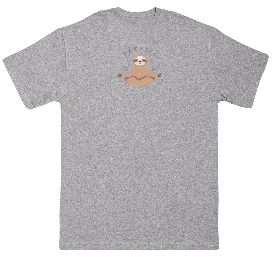 Namaste Sloth - New Style Huge Comfy T-Shirt