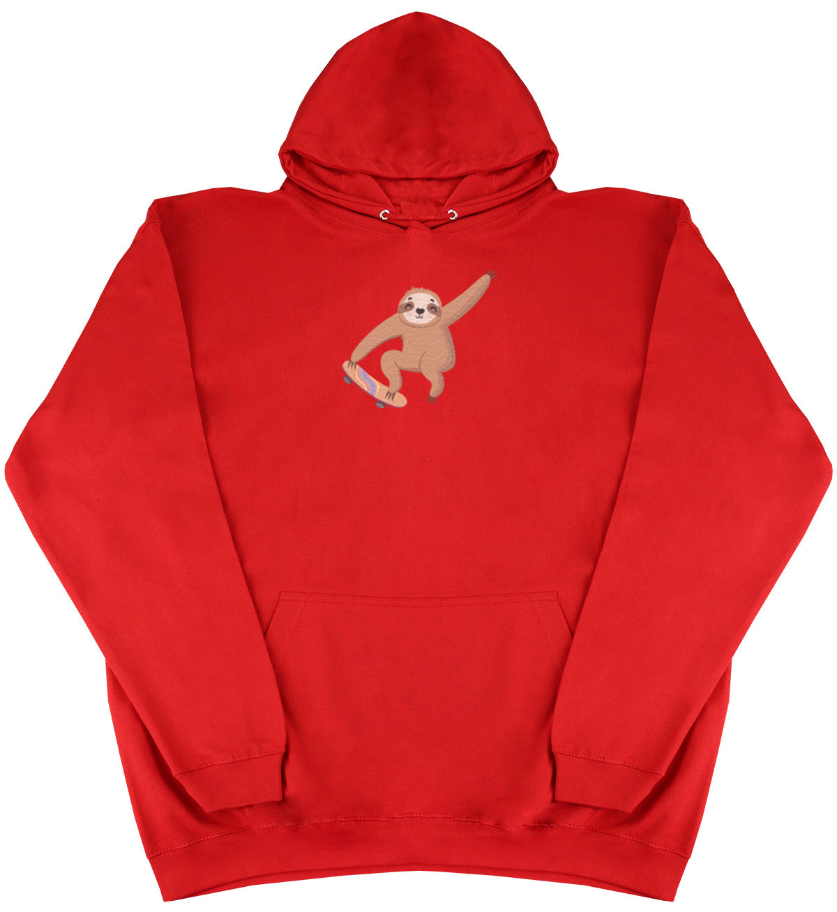 Skating Sloth - Huge Oversized Comfy Original Hoody