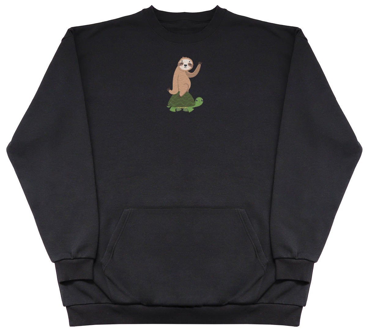 Sloth & Tortoise - Huge Oversized Hoodless Hoodie