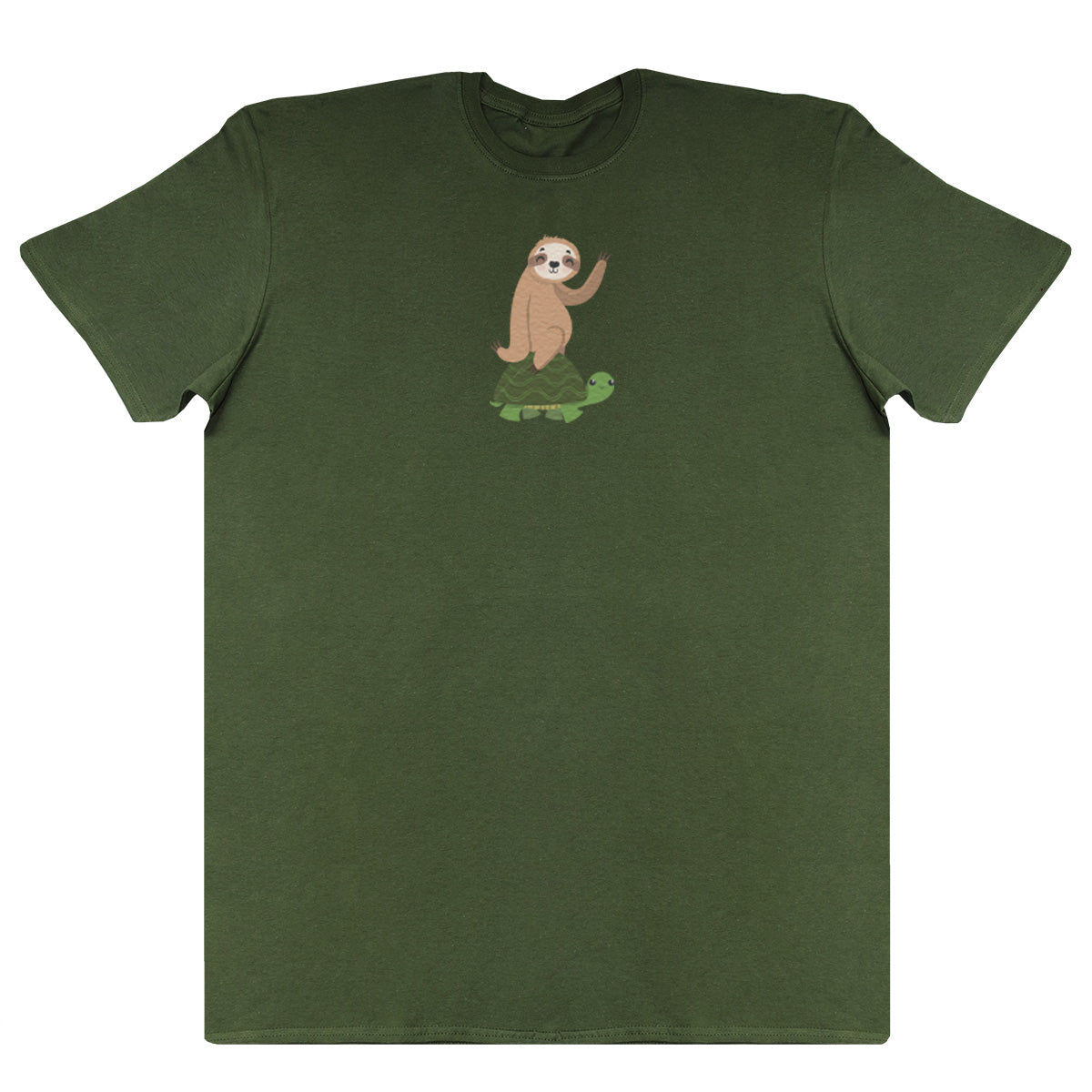 Sloth & Tortoise - Kids Oversized Comfy T-Shirt