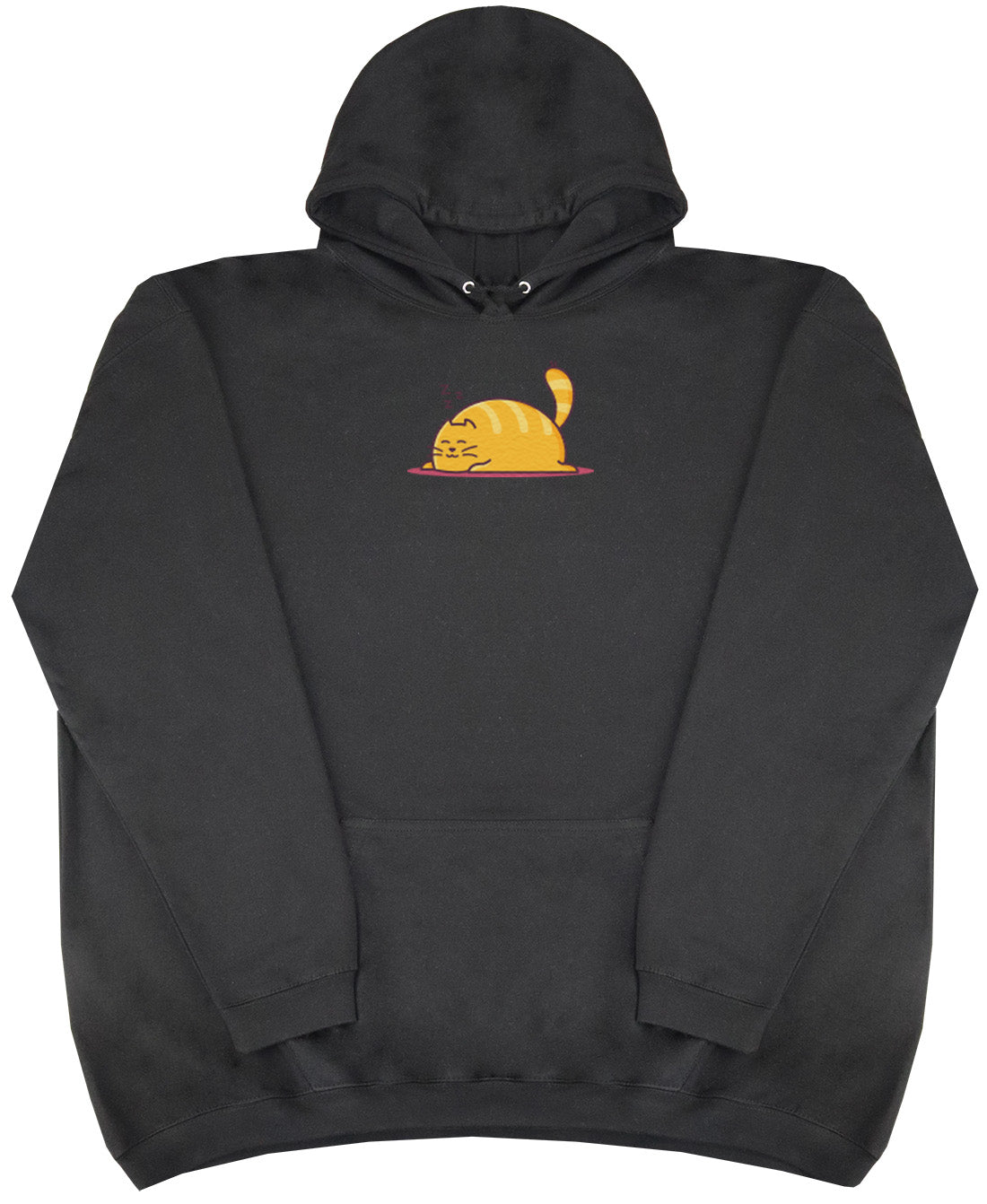 Sleeping Cat - Huge Oversized Comfy Original Hoody