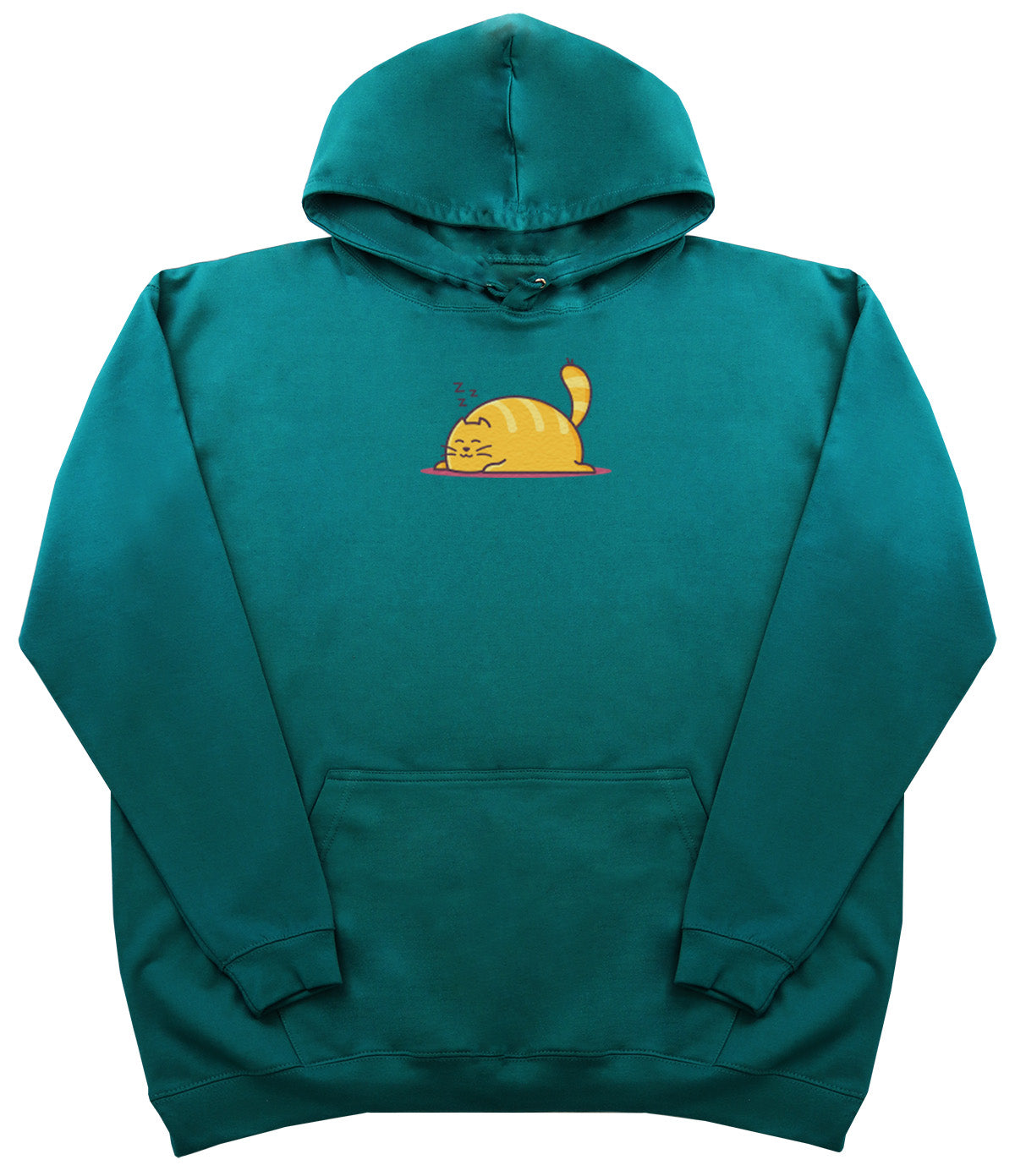 Sleeping Cat - Huge Oversized Comfy Original Hoody