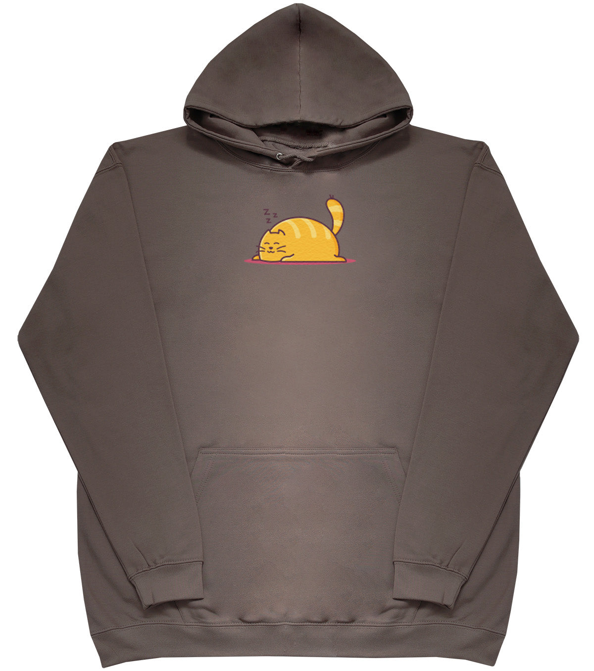 Sleeping Cat - Huge Oversized Comfy Original Hoody