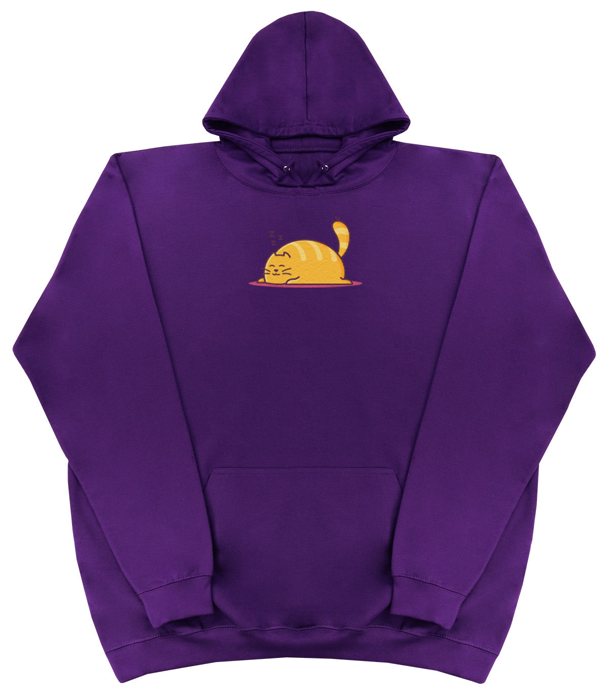 Sleeping Cat - Huge Oversized Comfy Original Hoody