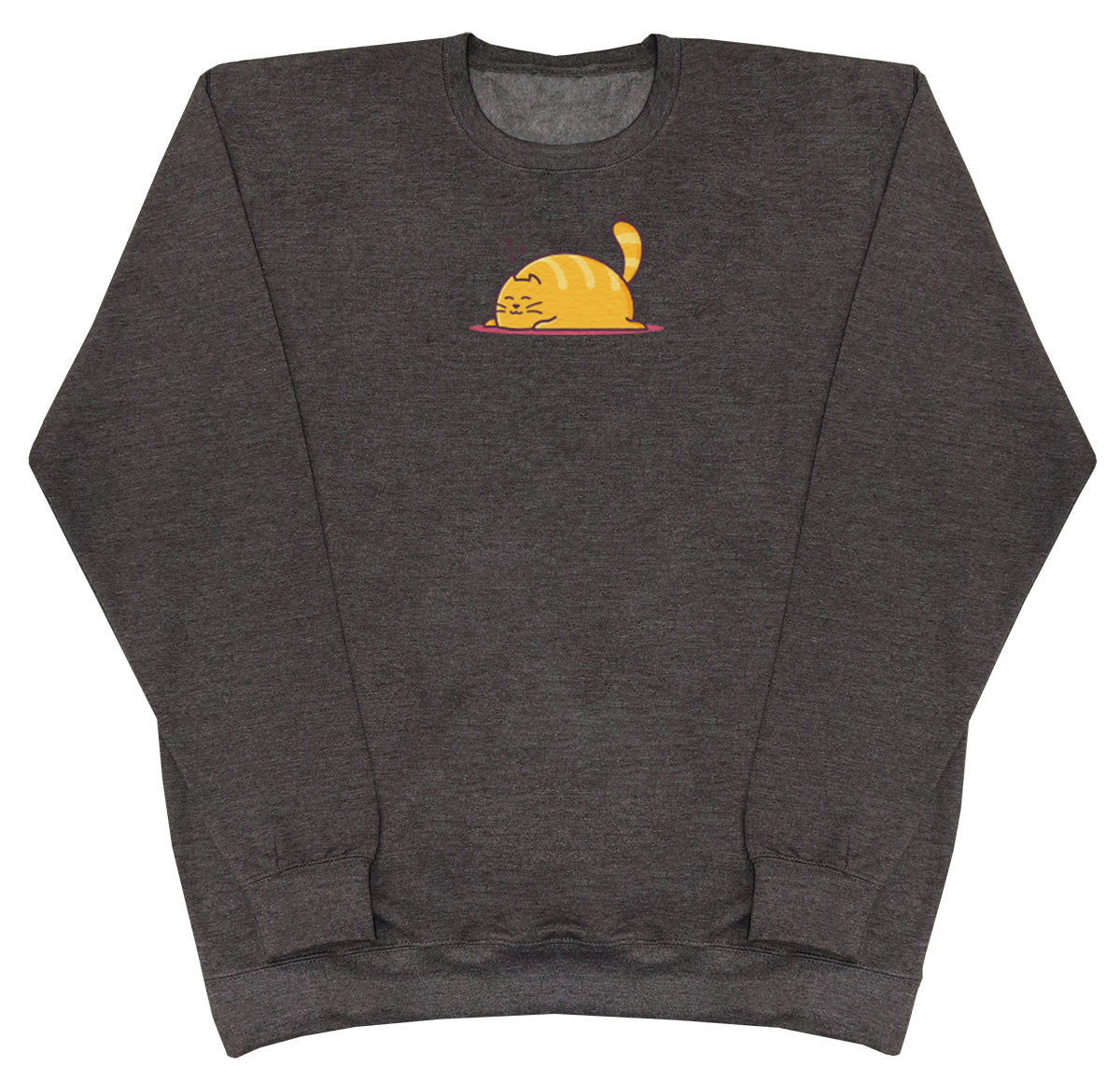 Sleeping Cat - Kids Oversized Comfy Sweater