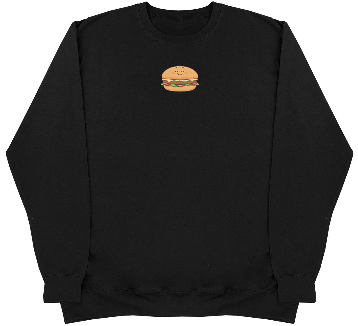 Burger - Kids Oversized Comfy Sweater