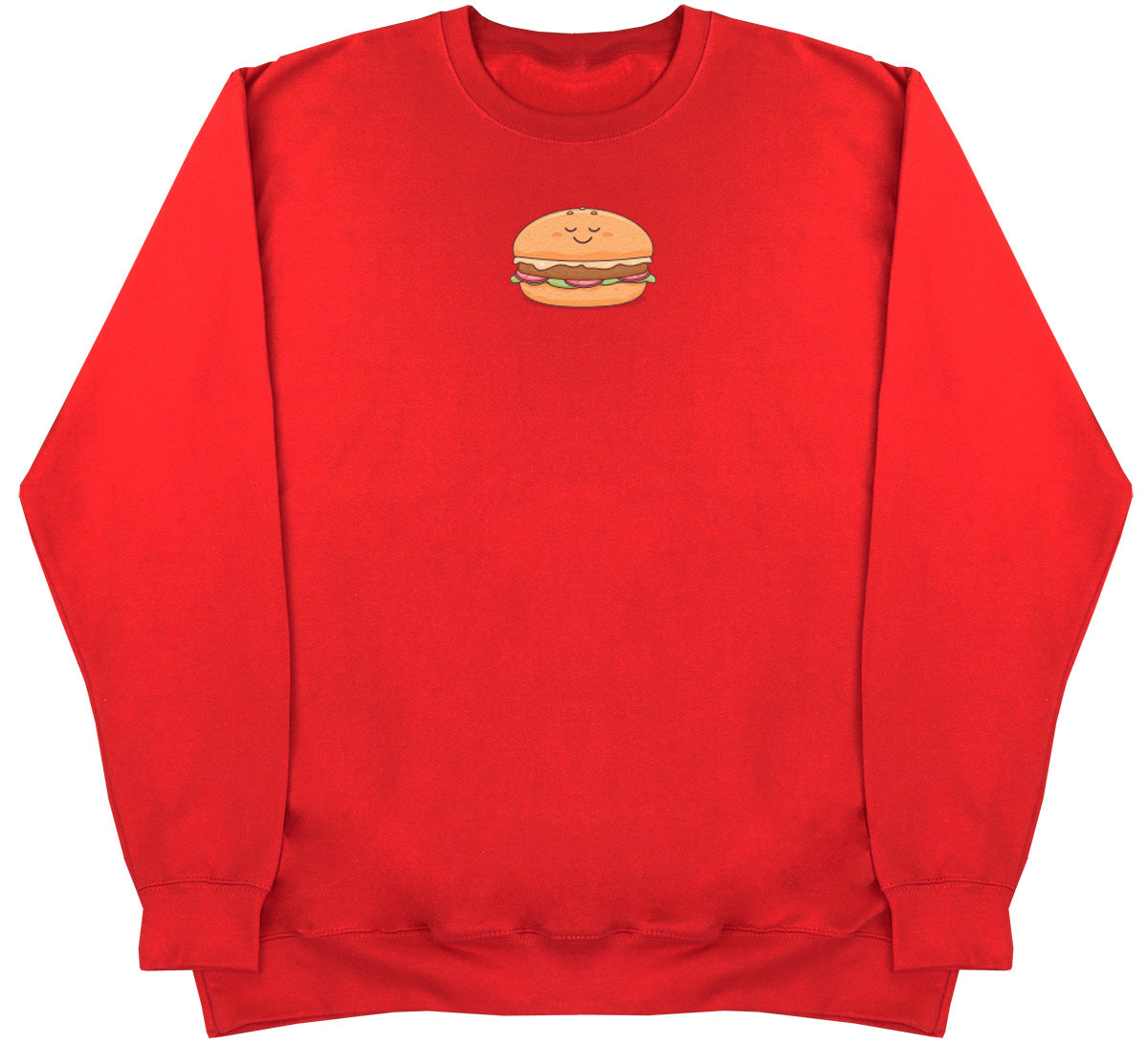 Burger - Kids Oversized Comfy Sweater