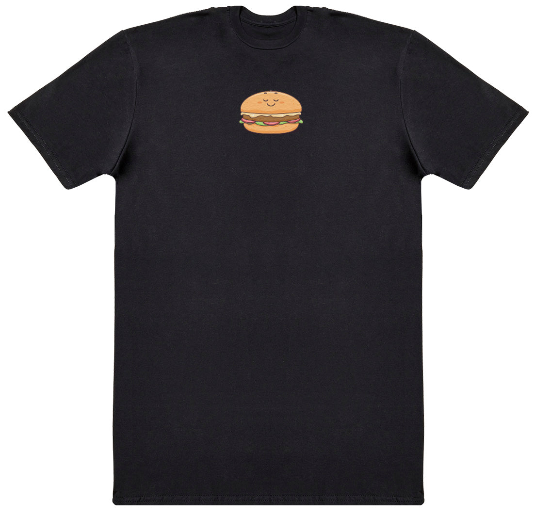 Burger - Kids Oversized Comfy T-Shirt