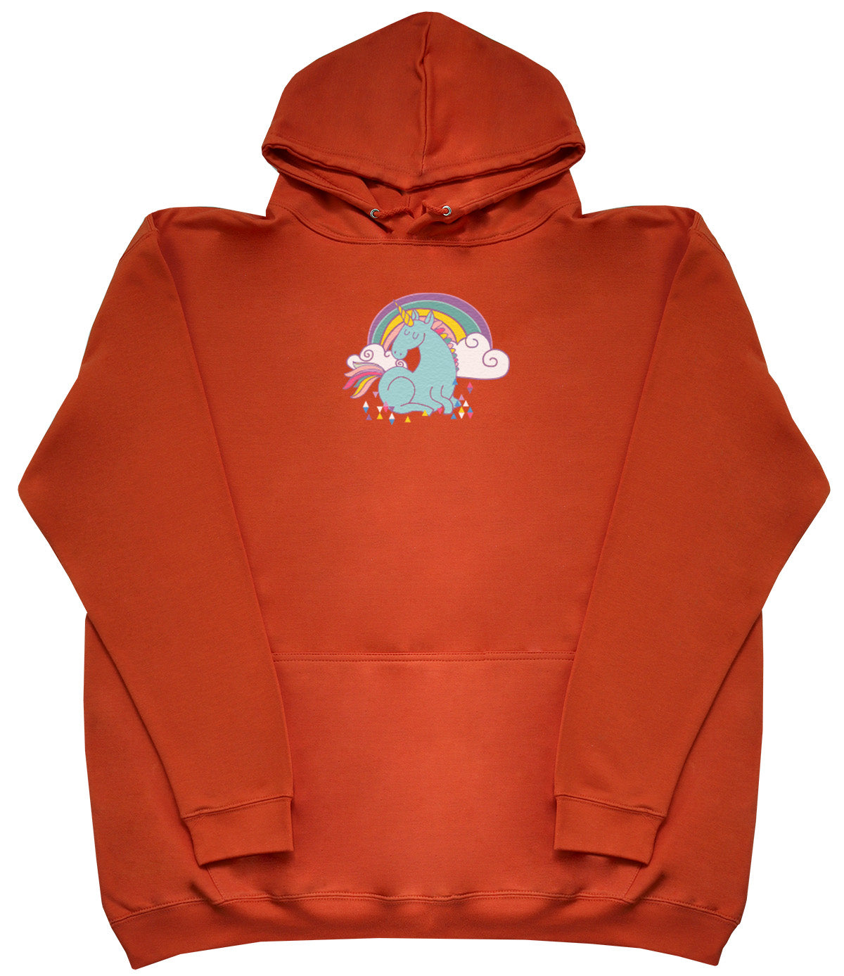 Unicorn Rainbow - Huge Oversized Comfy Original Hoody