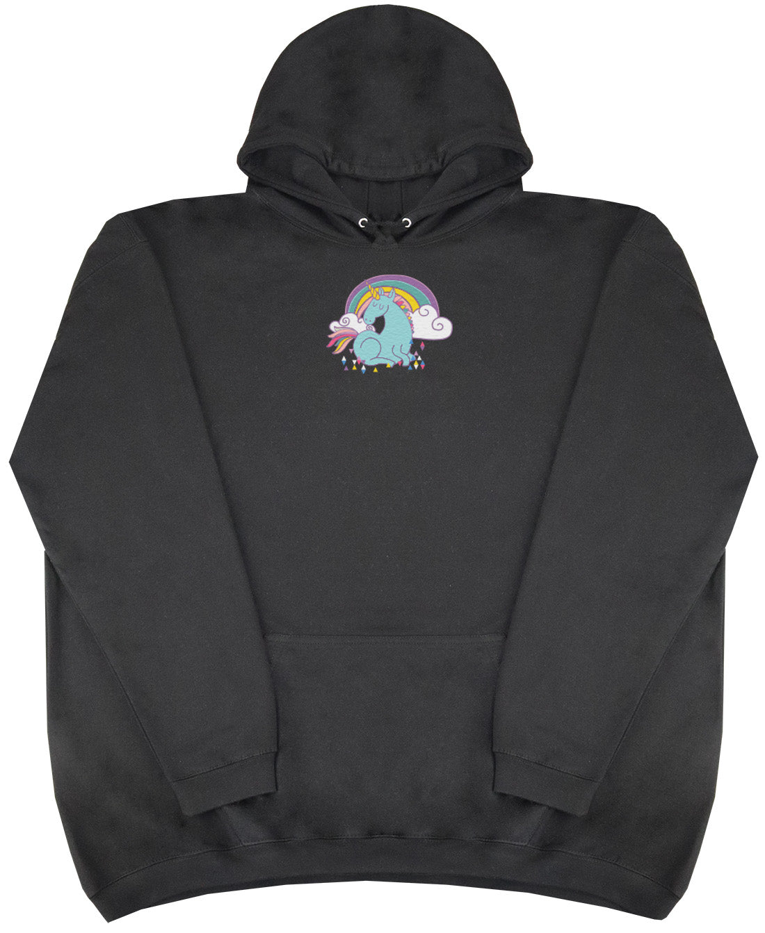 Unicorn Rainbow - Kids Oversized Comfy Original Hoody