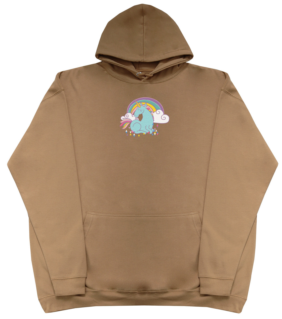 Unicorn Rainbow - Kids Oversized Comfy Original Hoody