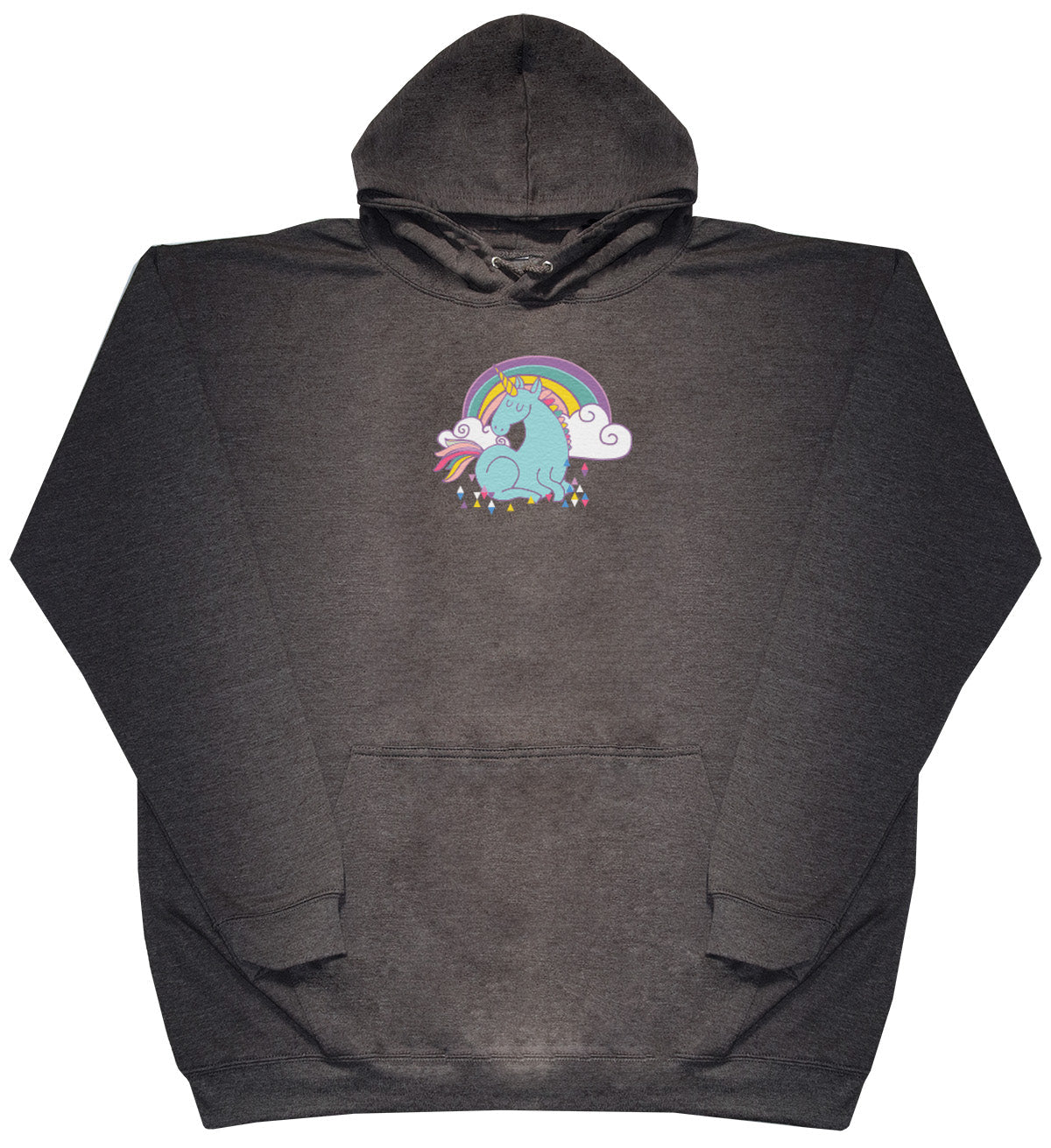 Unicorn Rainbow - Kids Oversized Comfy Original Hoody