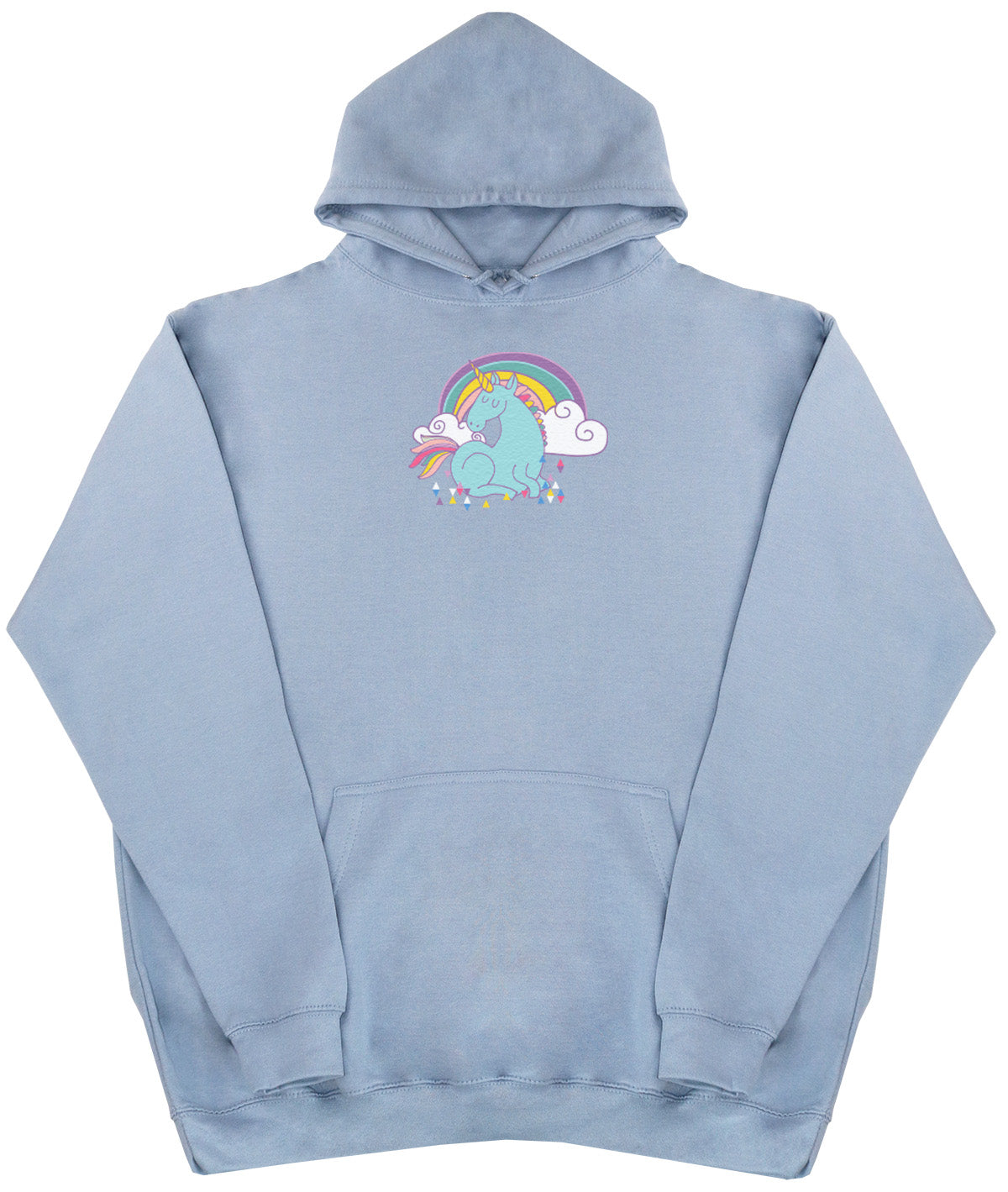 Unicorn Rainbow - Kids Oversized Comfy Original Hoody