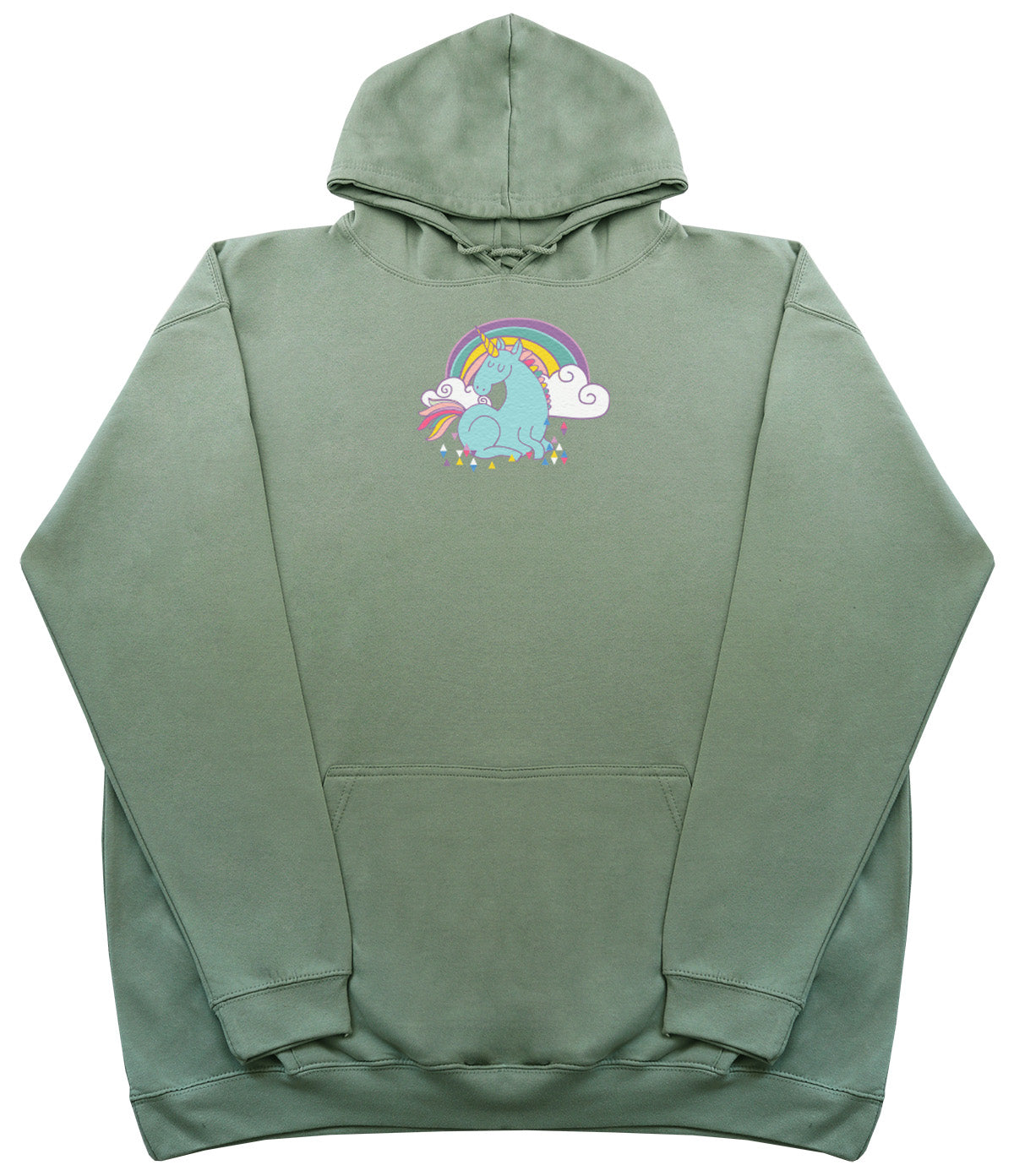 Unicorn Rainbow - Kids Oversized Comfy Original Hoody