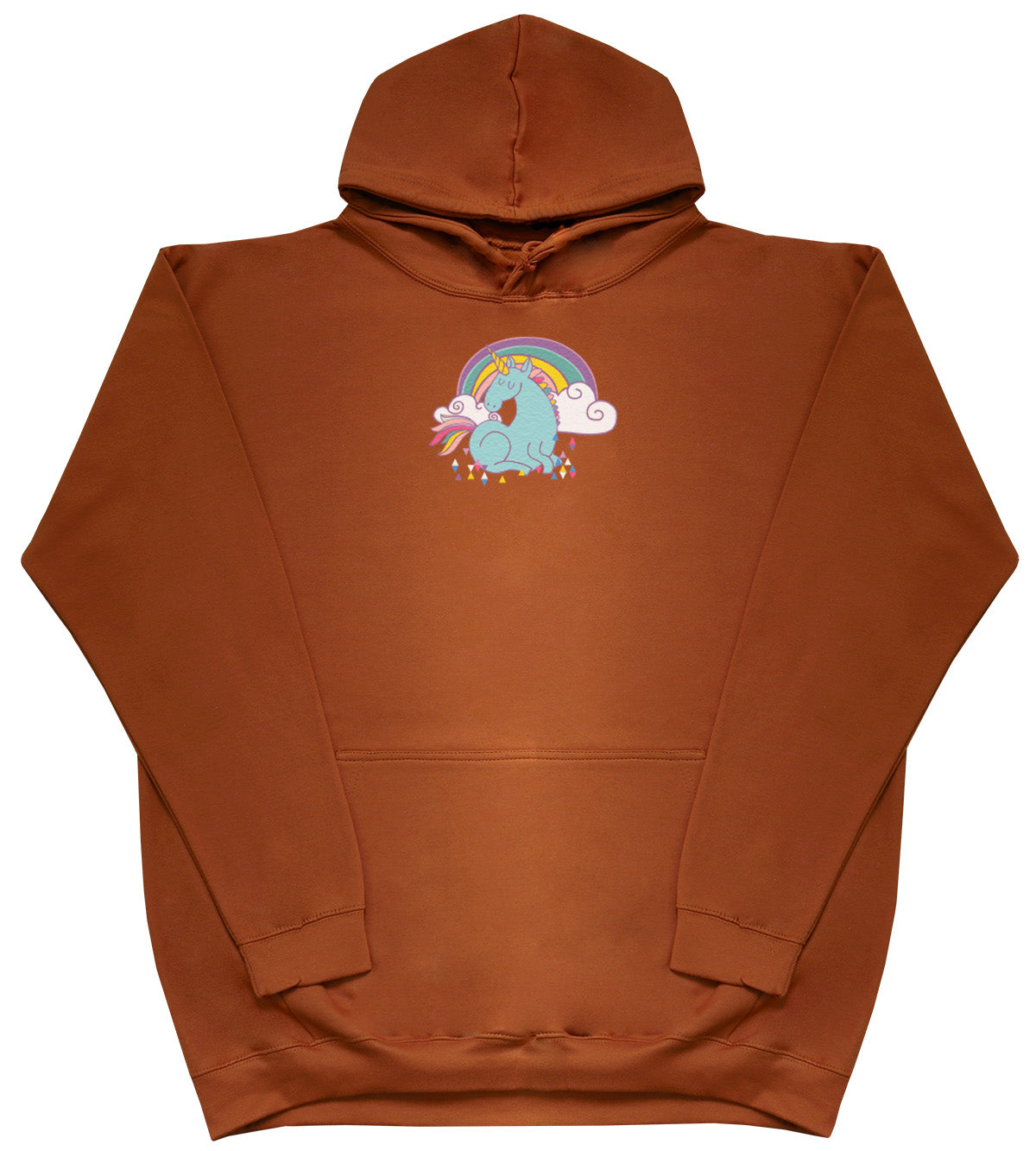 Unicorn Rainbow - Kids Oversized Comfy Original Hoody