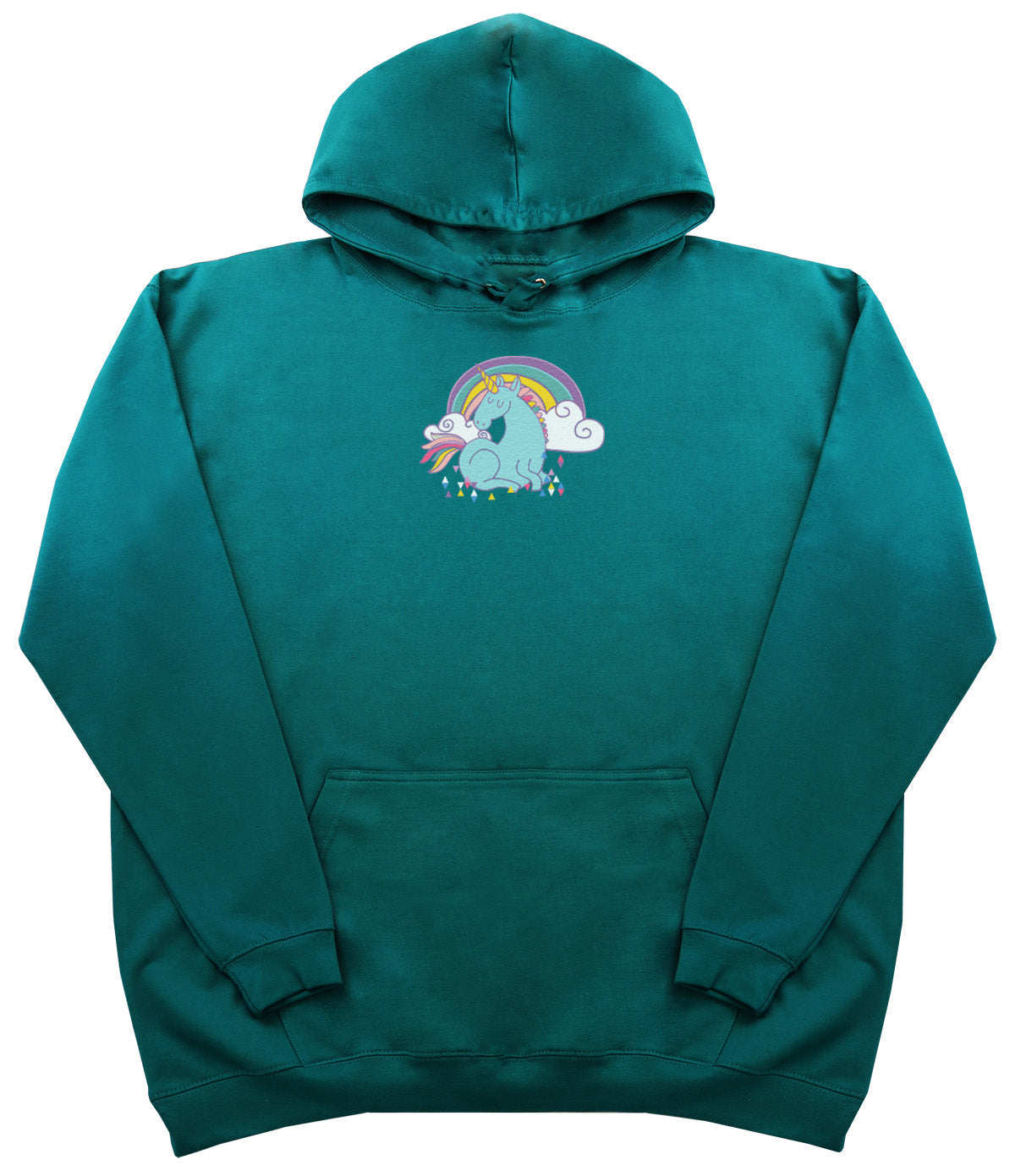 Unicorn Rainbow - Kids Oversized Comfy Original Hoody