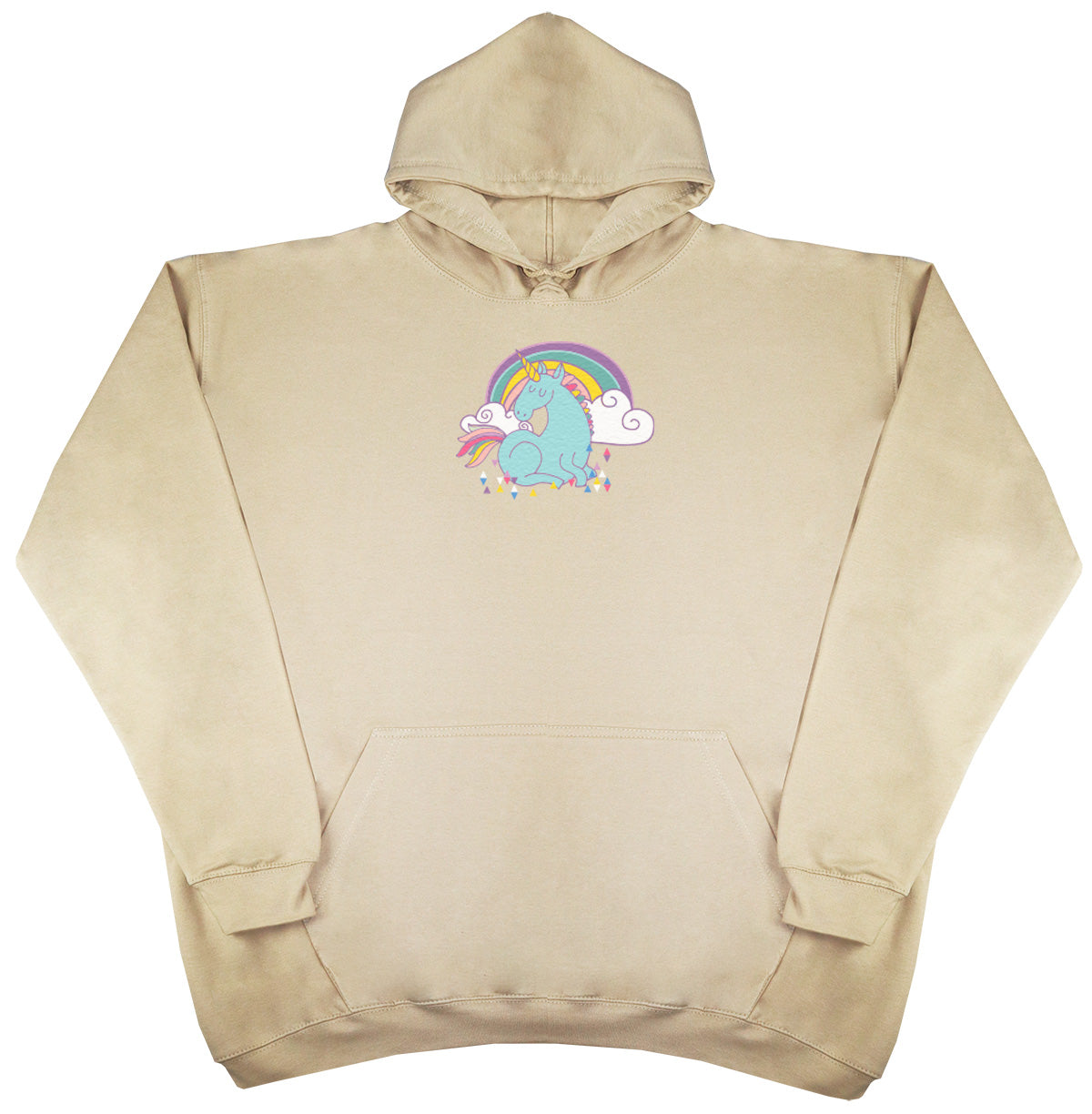 Unicorn Rainbow - Kids Oversized Comfy Original Hoody