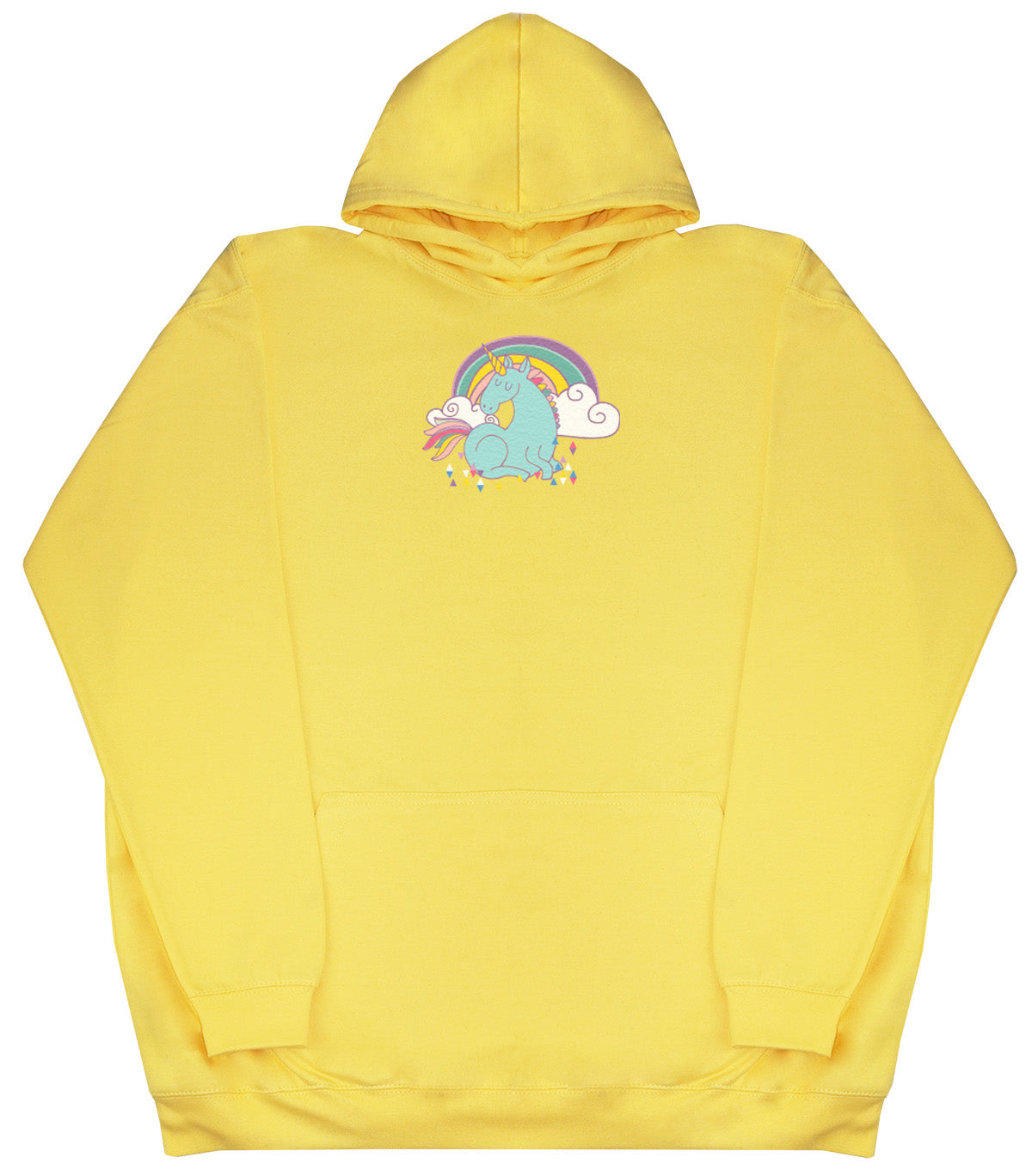 Unicorn Rainbow - Kids Oversized Comfy Original Hoody