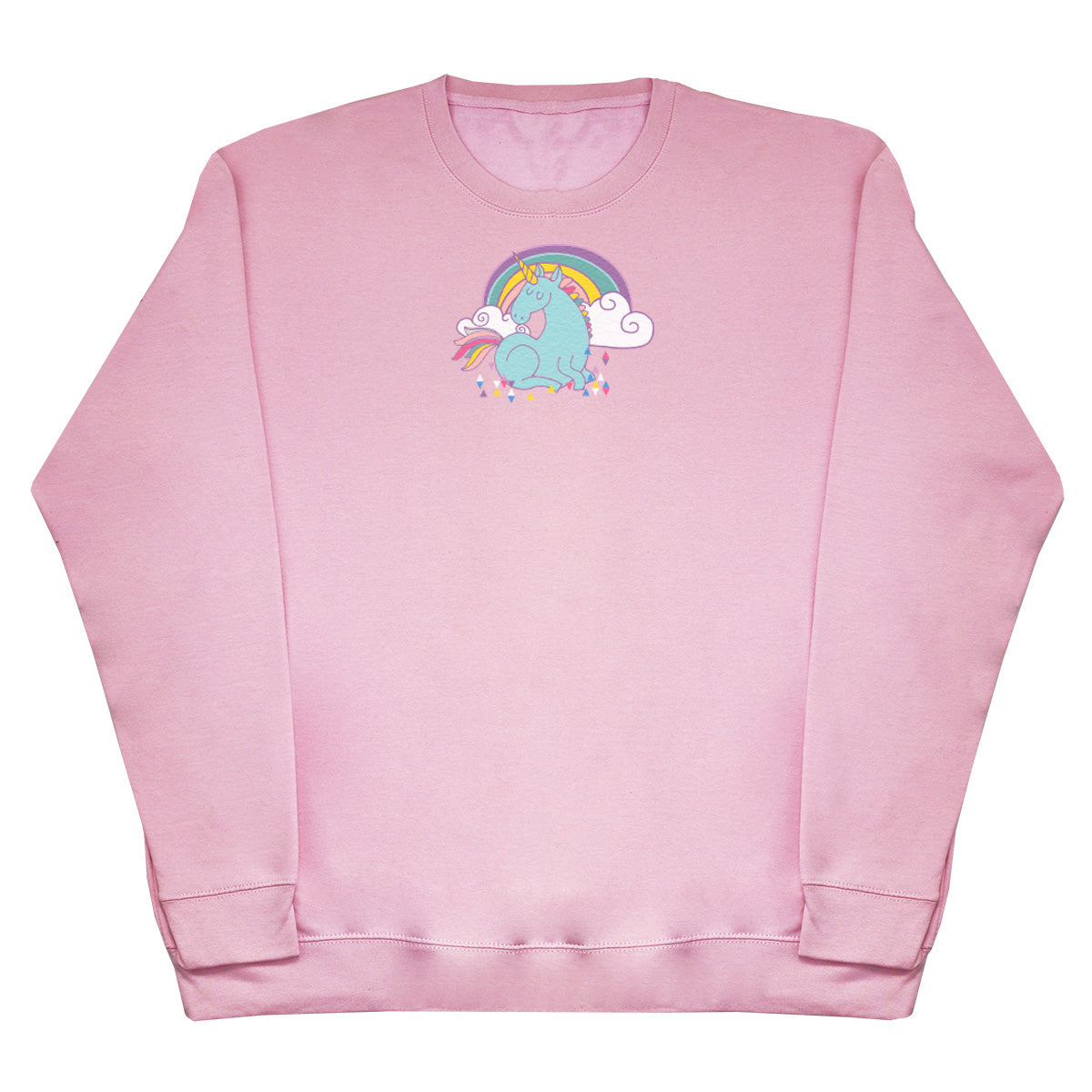 Unicorn Rainbow - Kids Oversized Comfy Sweater