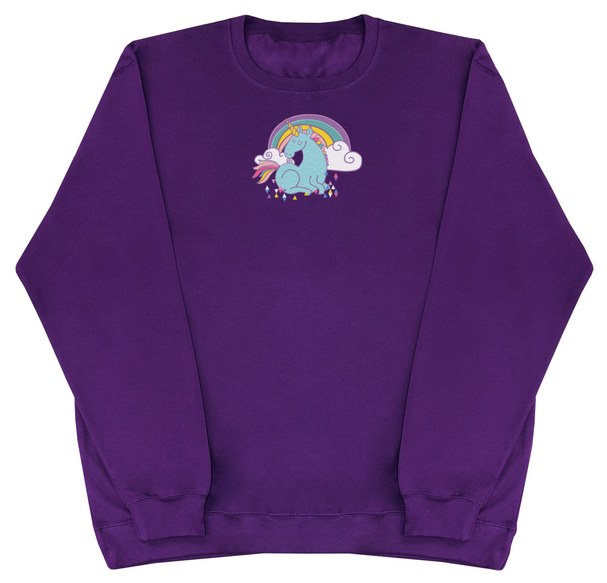 Unicorn Rainbow - Huge Oversized Comfy Original Sweater