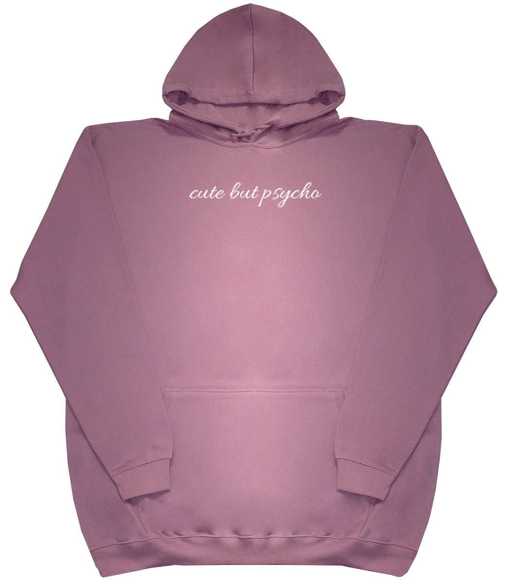 cute but psycho - Kids Oversized Comfy Original Hoody