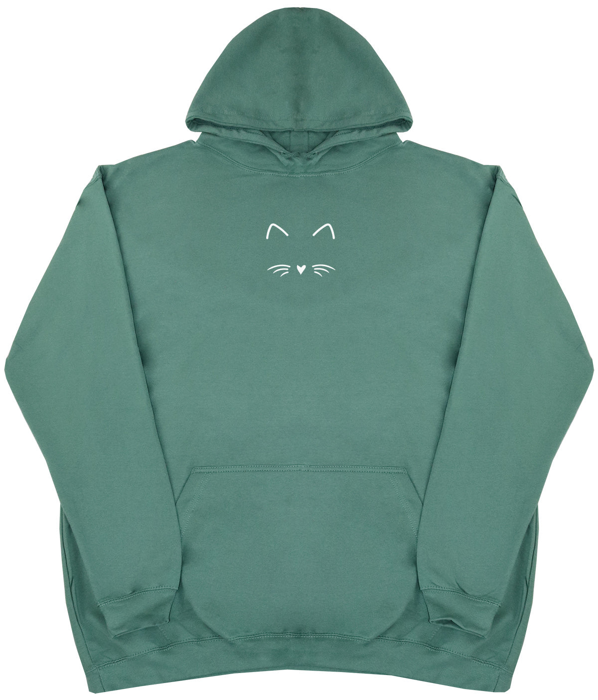 Cat Face - Kids Oversized Comfy Original Hoody