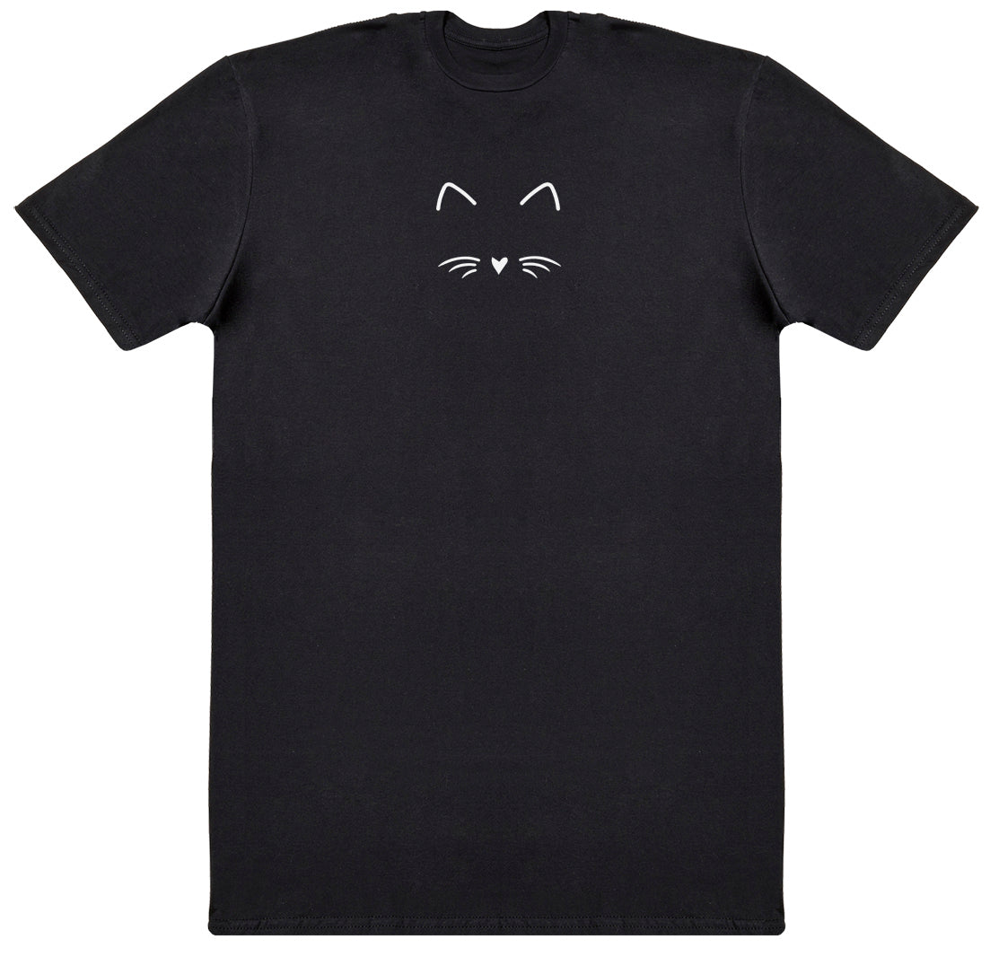 Cat Face - New Style Huge Comfy T-Shirt