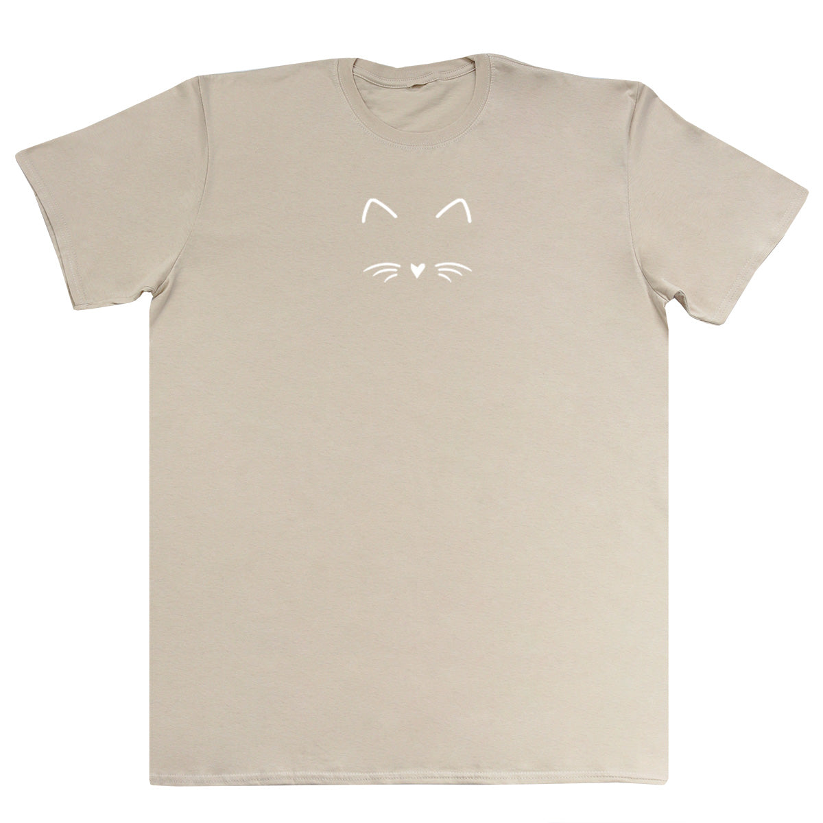 Cat Face - Kids Oversized Comfy T-Shirt