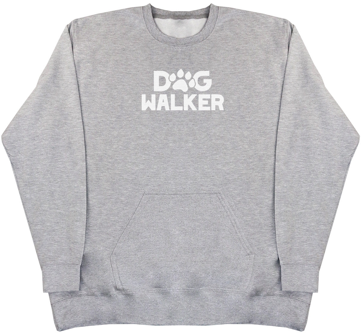 Dog Walker - Huge Oversized Hoodless Hoodie