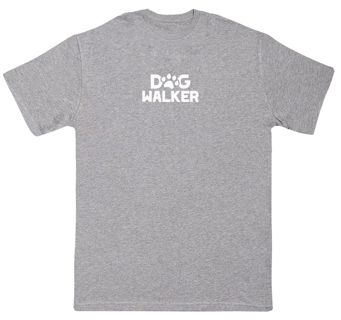 Dog Walker - Kids Oversized Comfy T-Shirt