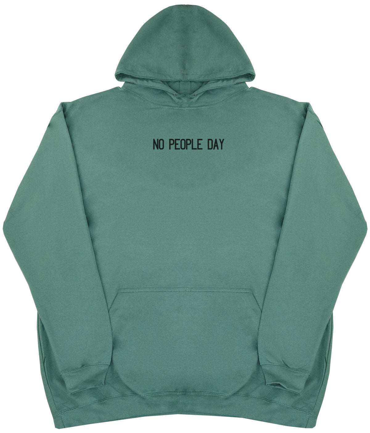 NO PEOPLE DAY - Huge Oversized Comfy Original Hoody