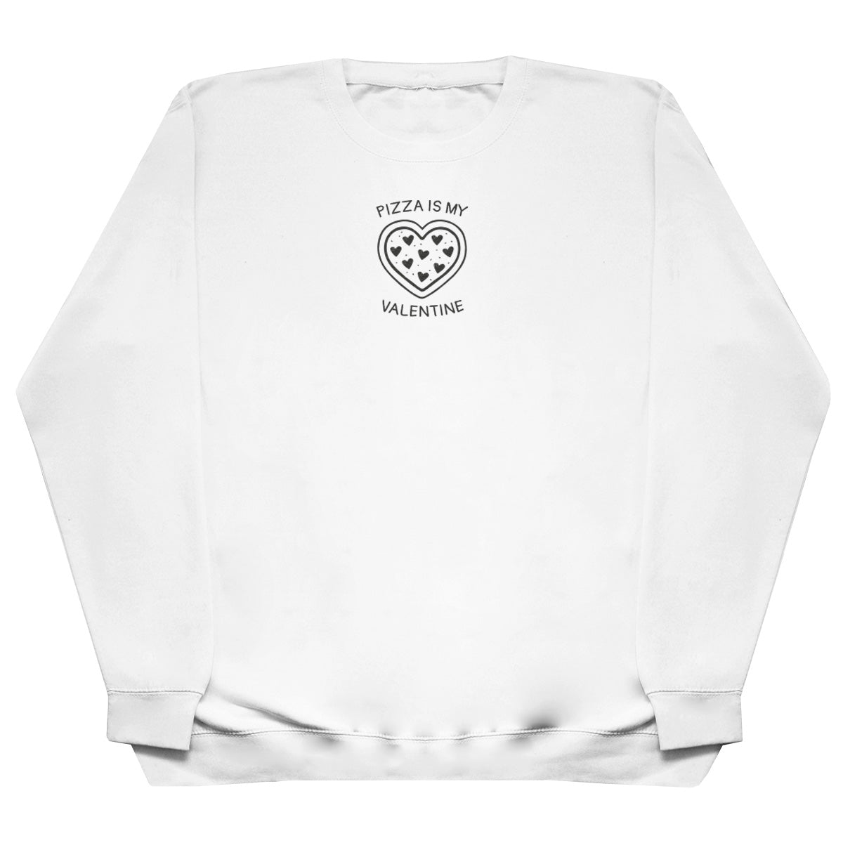 Pizza Is My Valentine - Kids Oversized Comfy Sweater