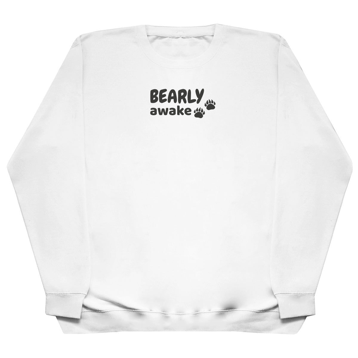 Bearly Awake - Kids Oversized Comfy Sweater