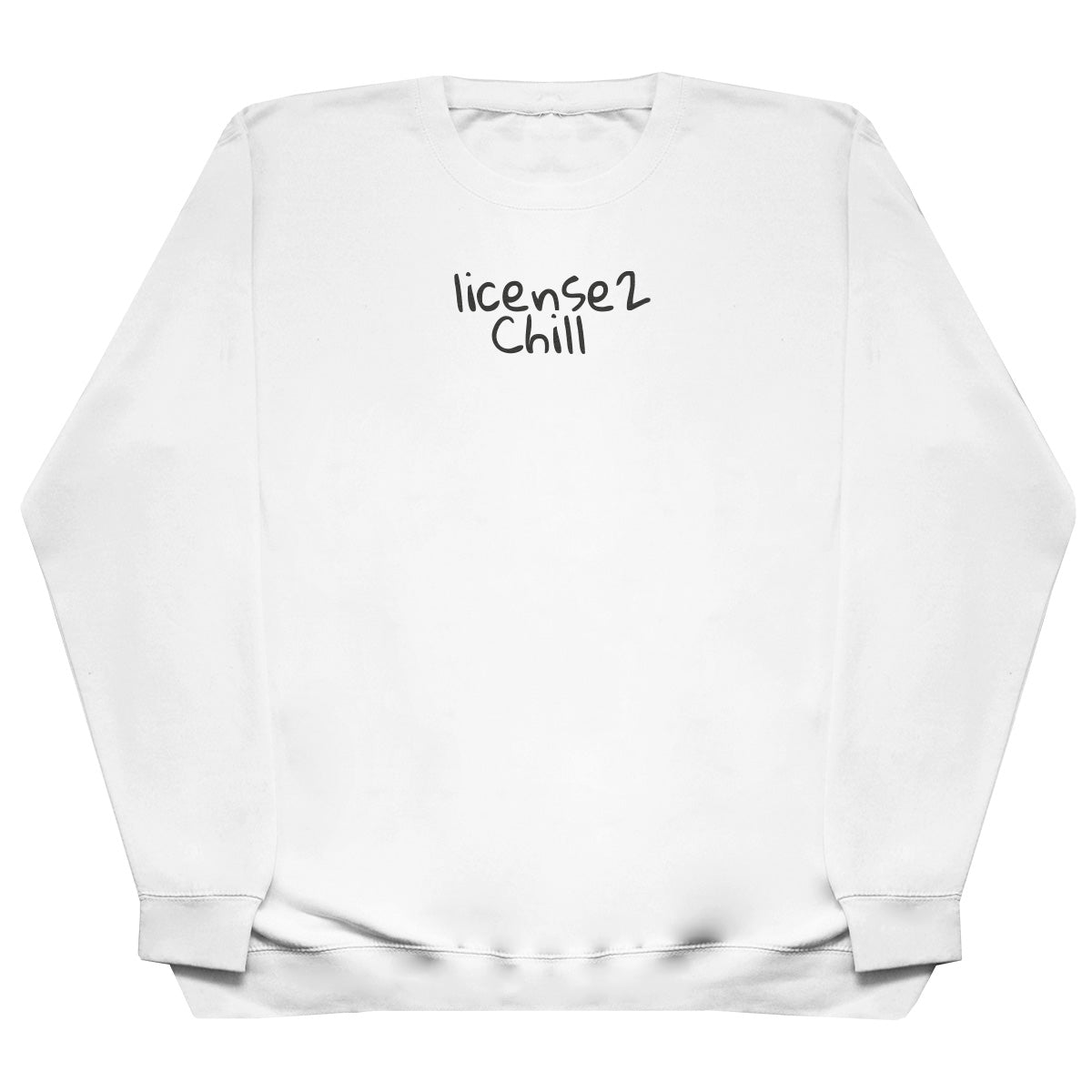 License2Chill - Huge Oversized Comfy Original Sweater