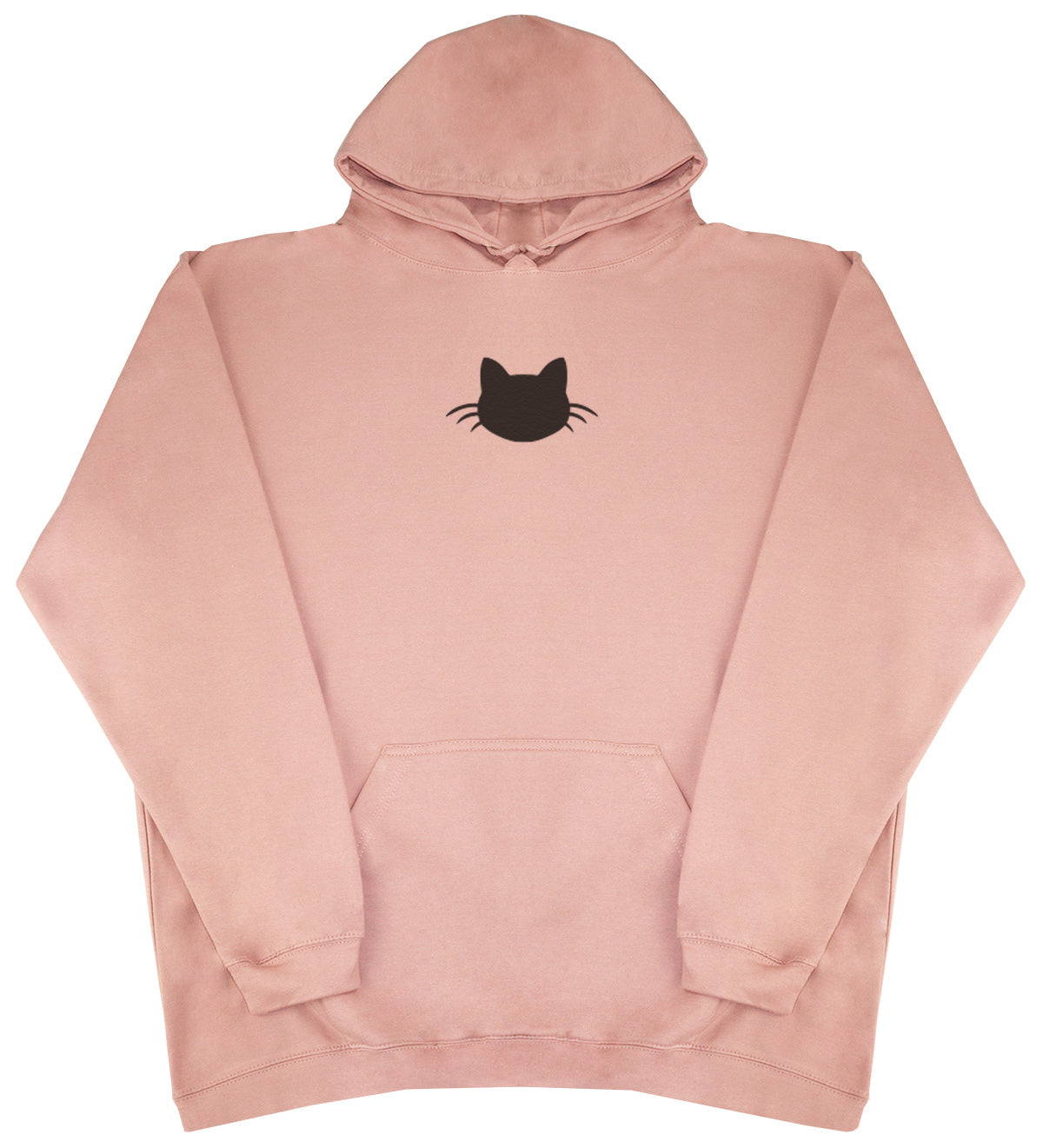 Cat Silhouette - Huge Oversized Comfy Original Hoody