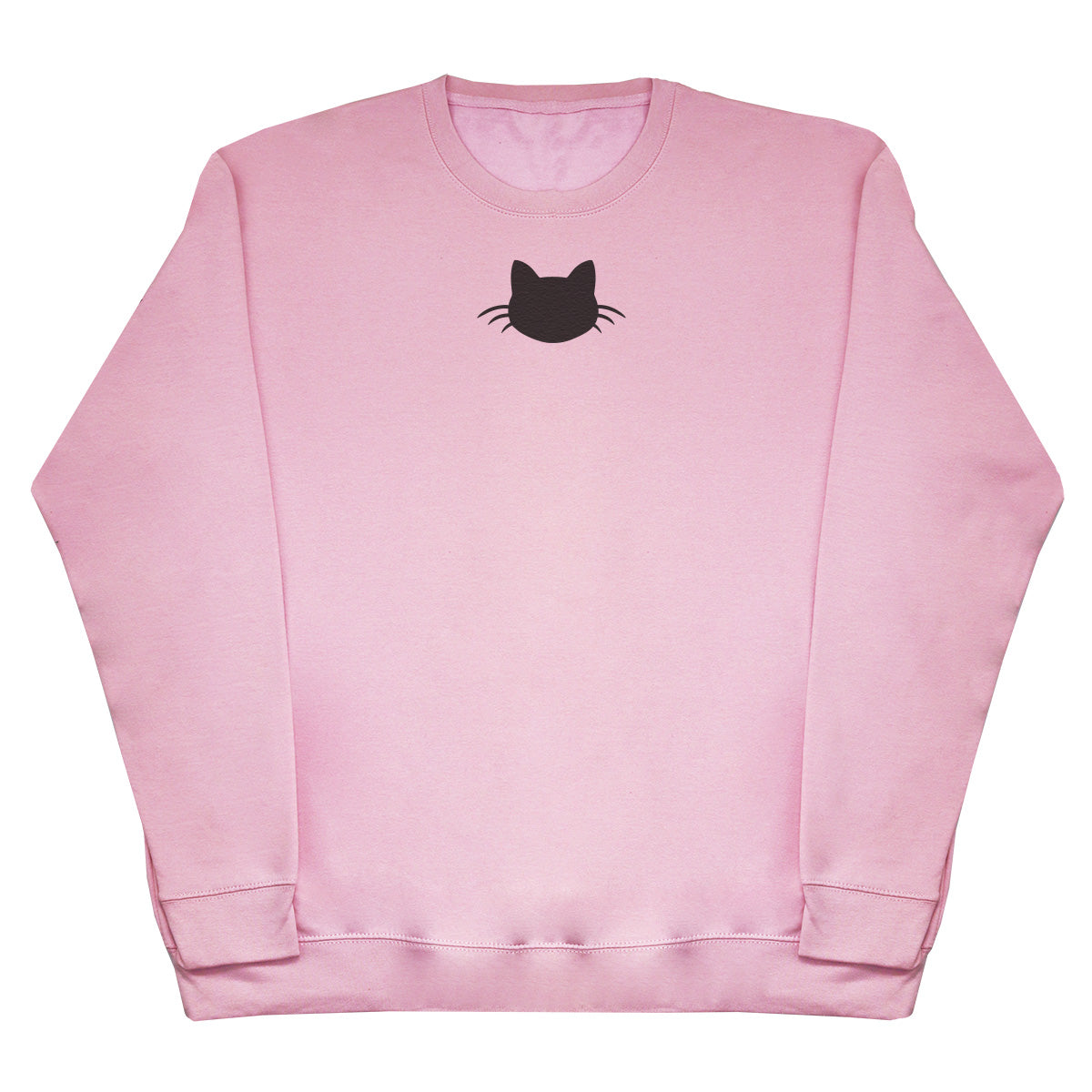 Cat Silhouette - Kids Oversized Comfy Sweater