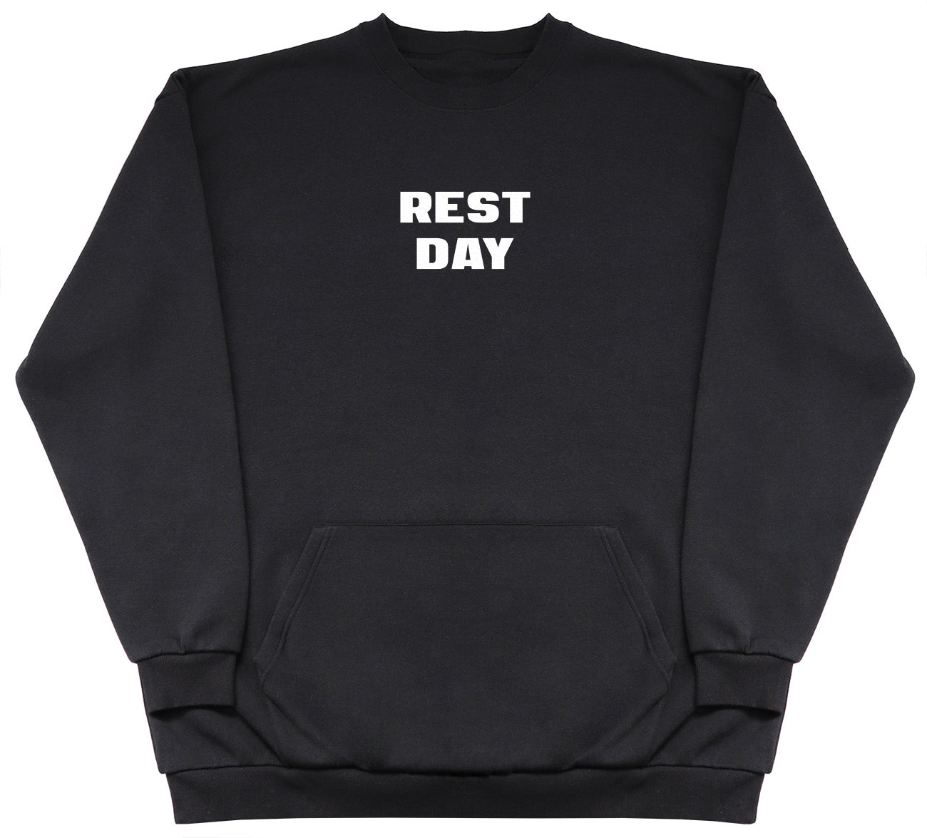 Rest Day - Huge Oversized Hoodless Hoodie