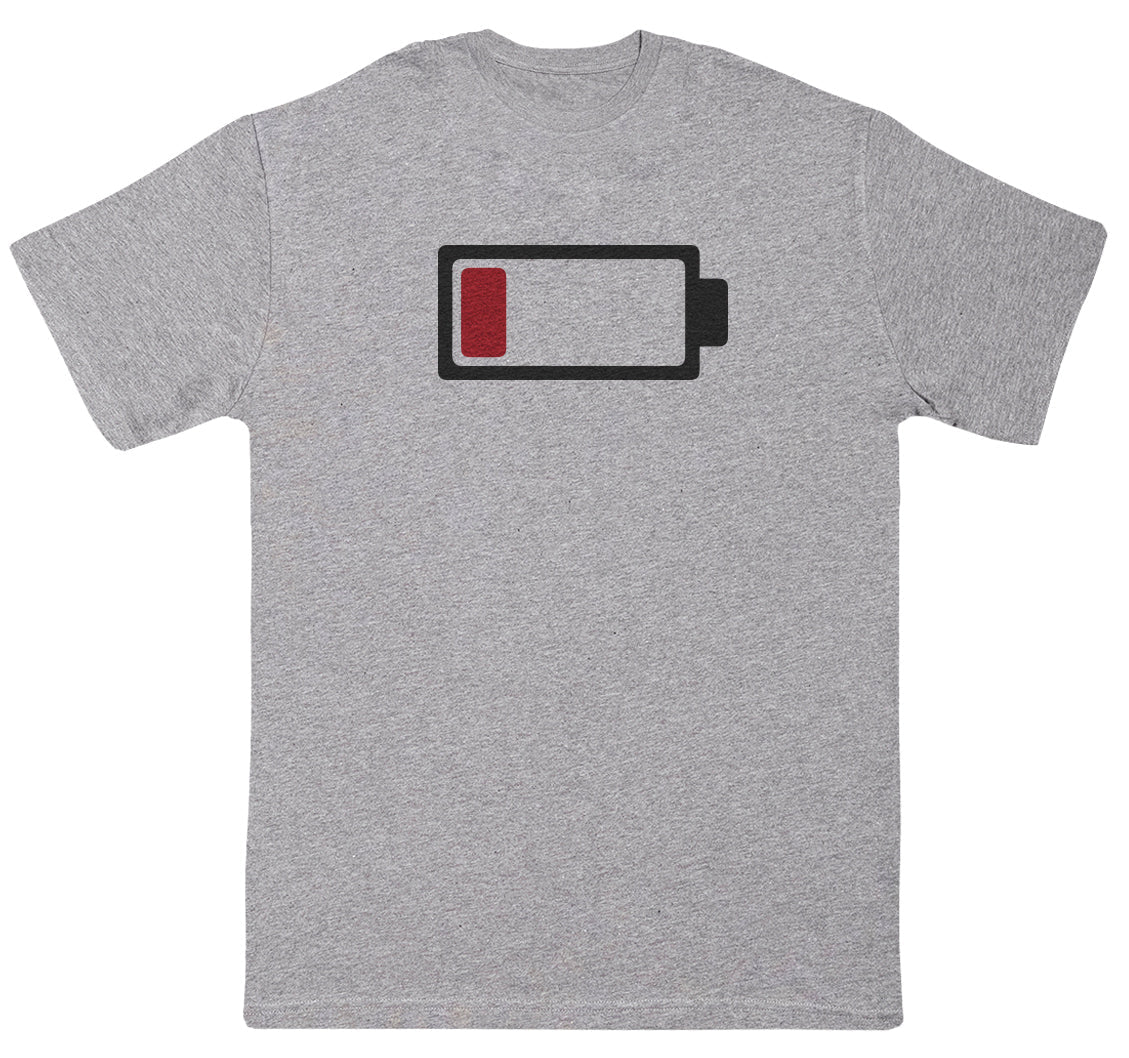 Low Battery - New Style Huge Comfy T-Shirt