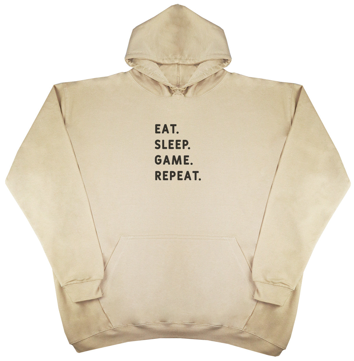 Eat Sleep Game Repeat - Kids Oversized Comfy Original Hoody