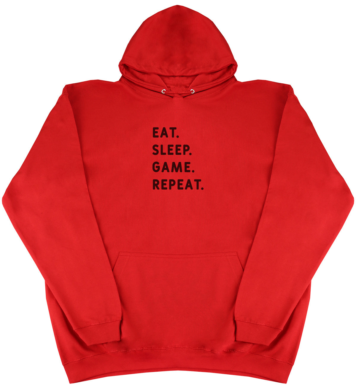 Eat Sleep Game Repeat - Kids Oversized Comfy Original Hoody