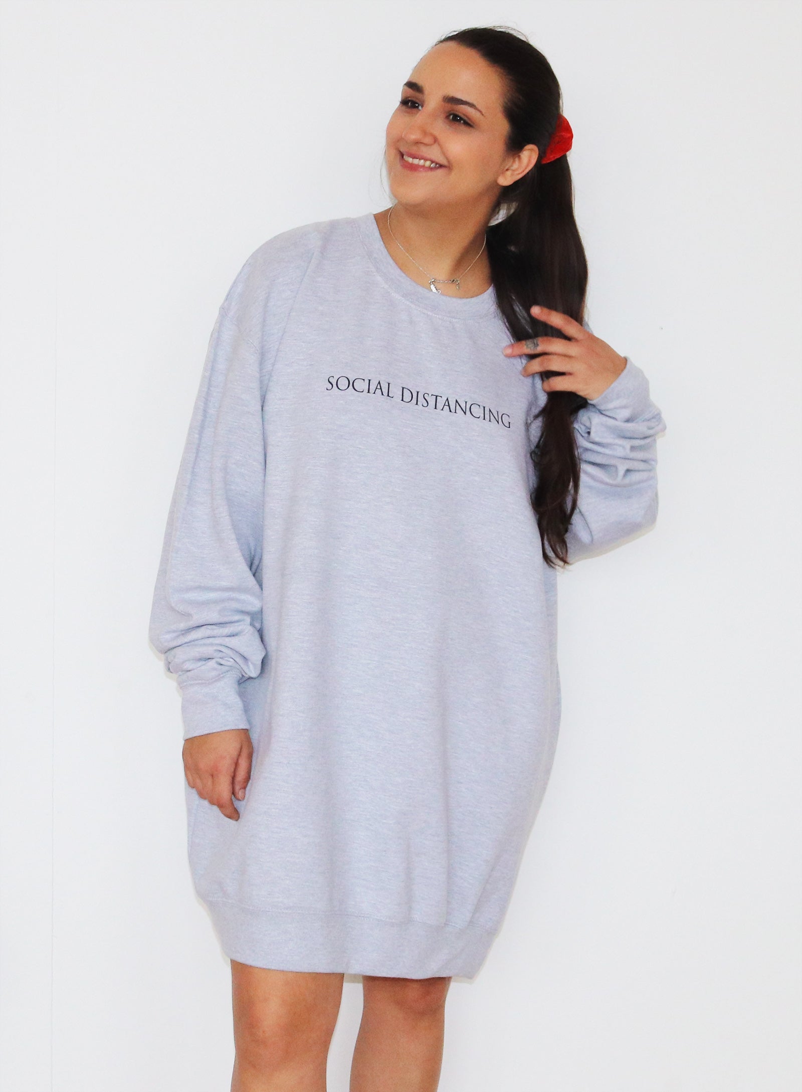 Social Distancing - Huge Oversized Comfy Original Sweater