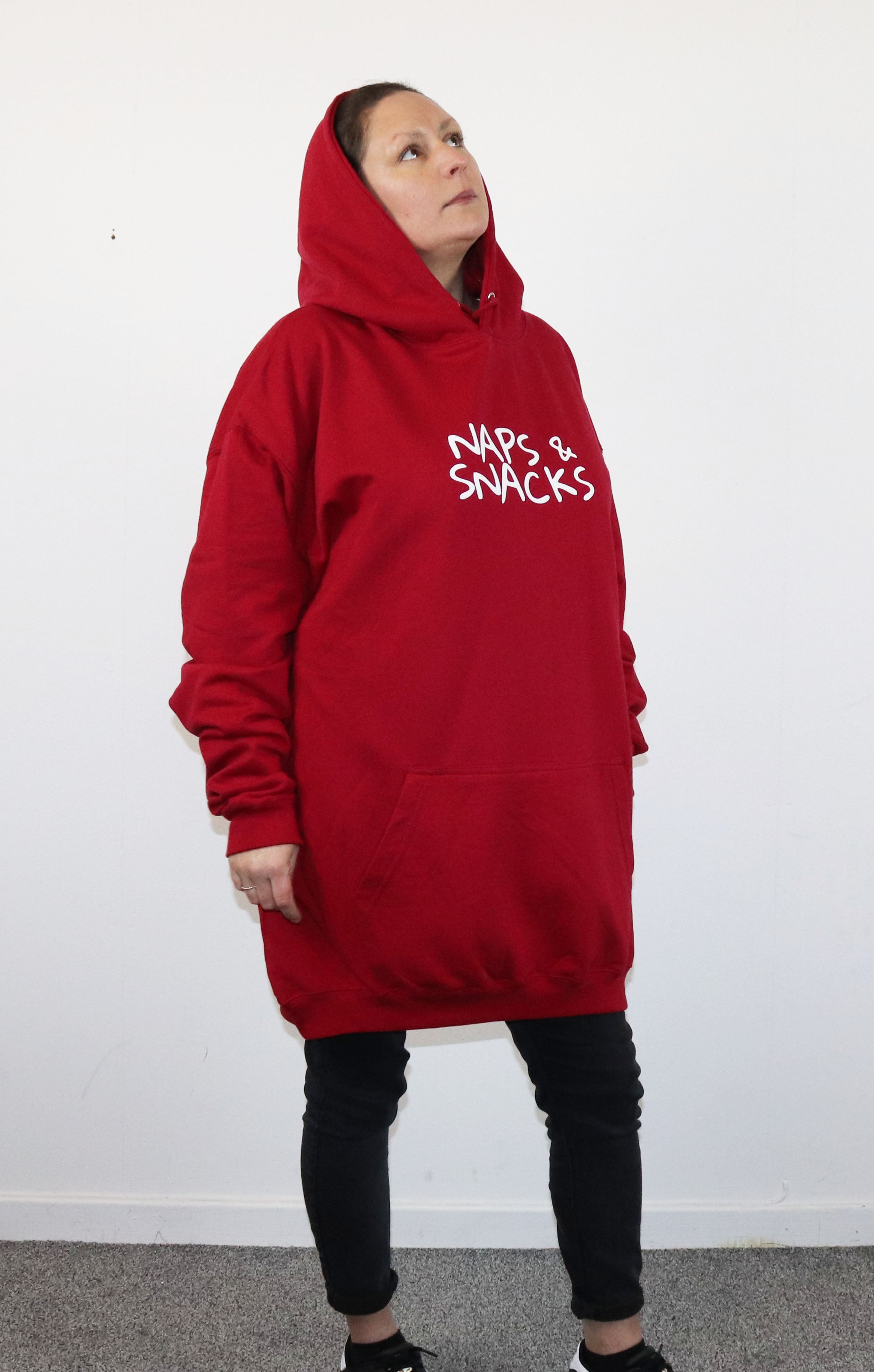 Naps & Snacks - Oversized Comfy Original Hoody - Limited Edition