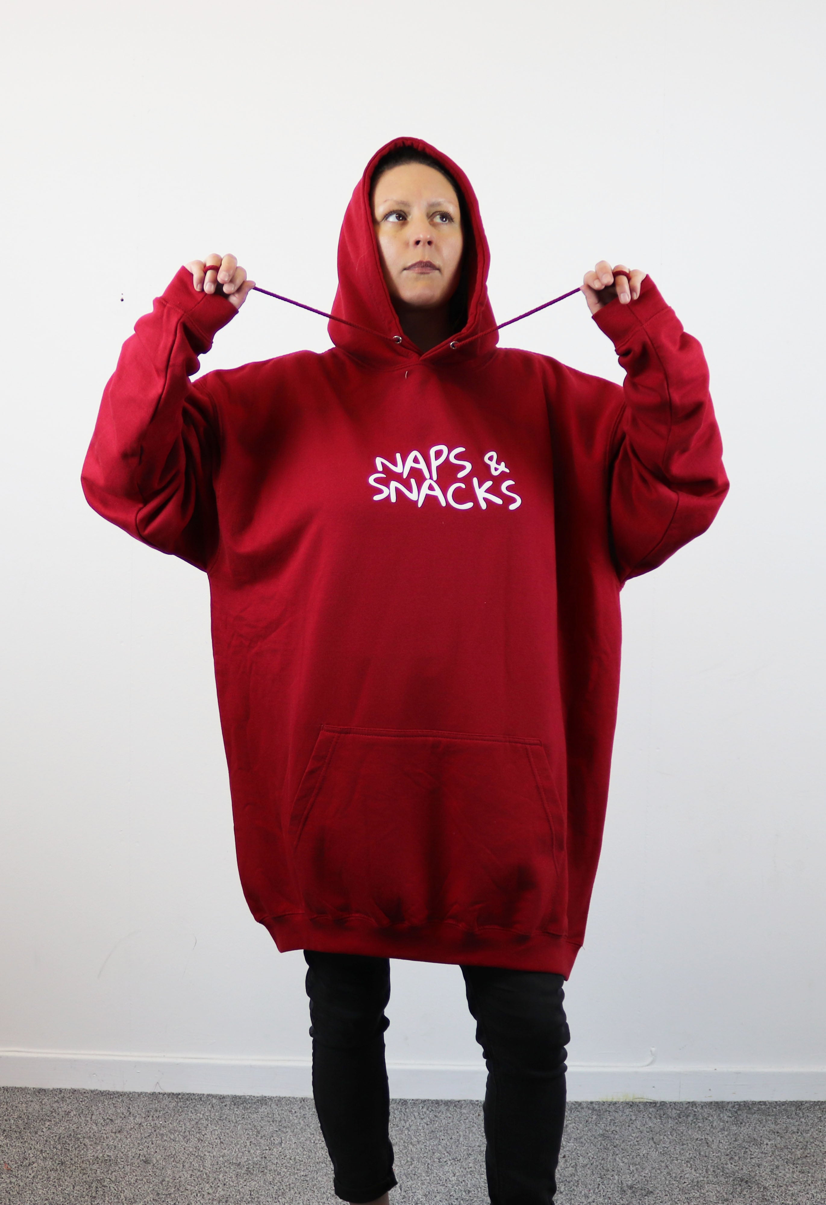 Naps & Snacks - Oversized Comfy Original Hoody - Limited Edition