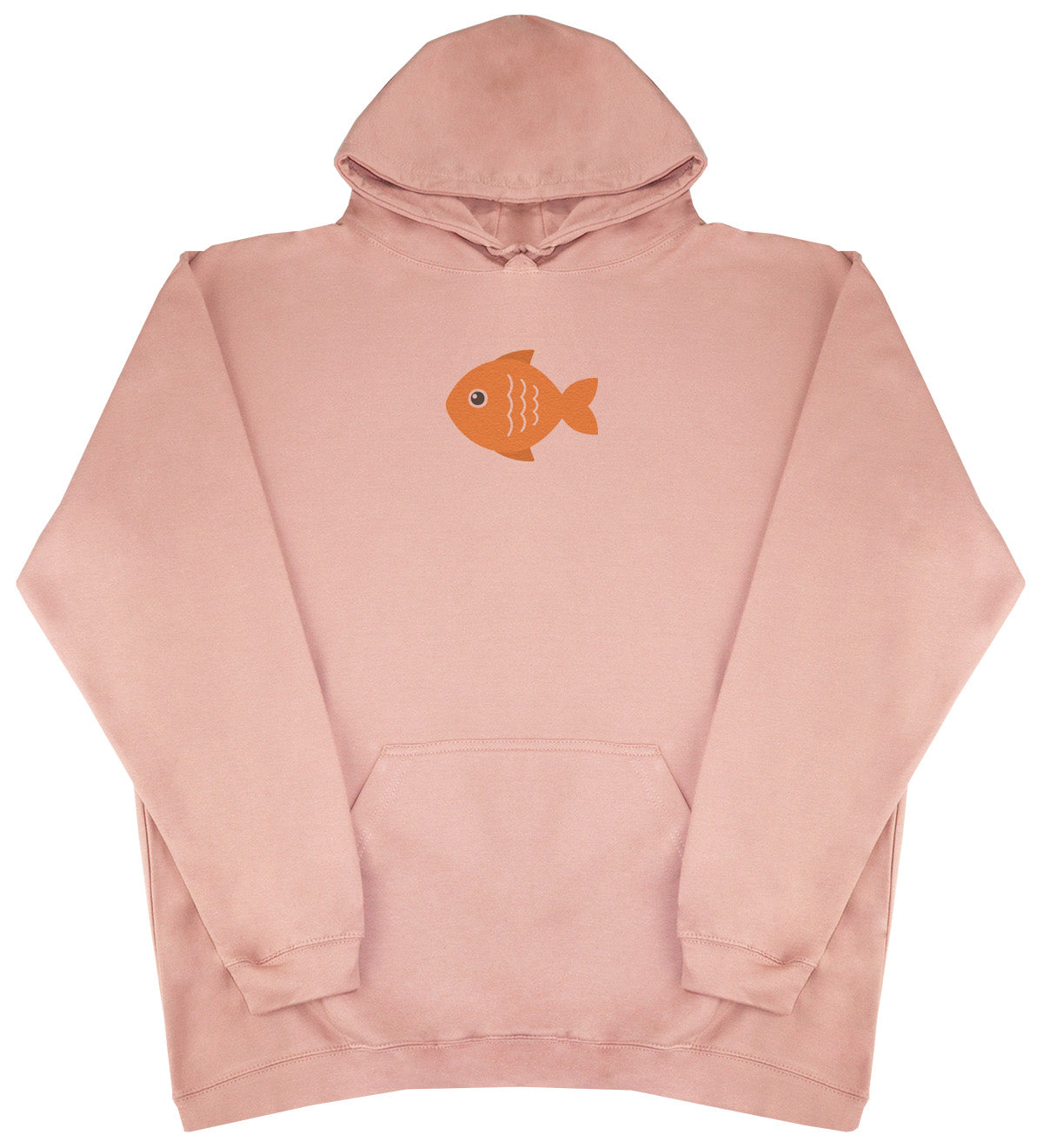 Orange Fish - Huge Oversized Comfy Original Hoody