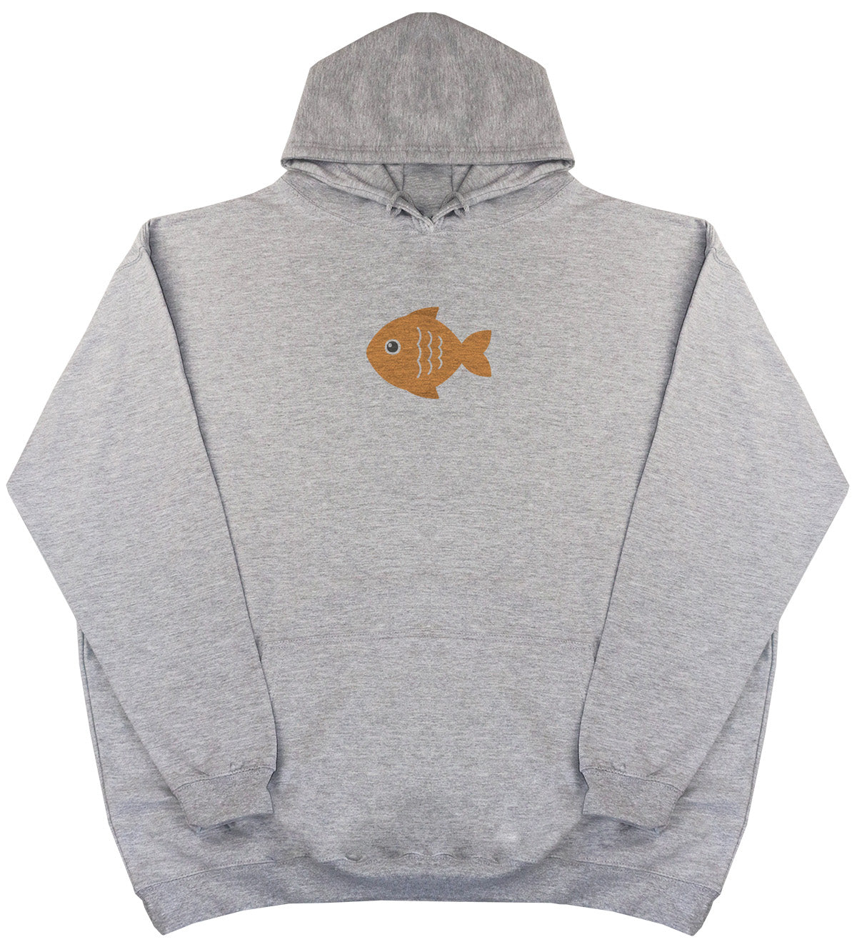 Orange Fish - Huge Oversized Comfy Original Hoody